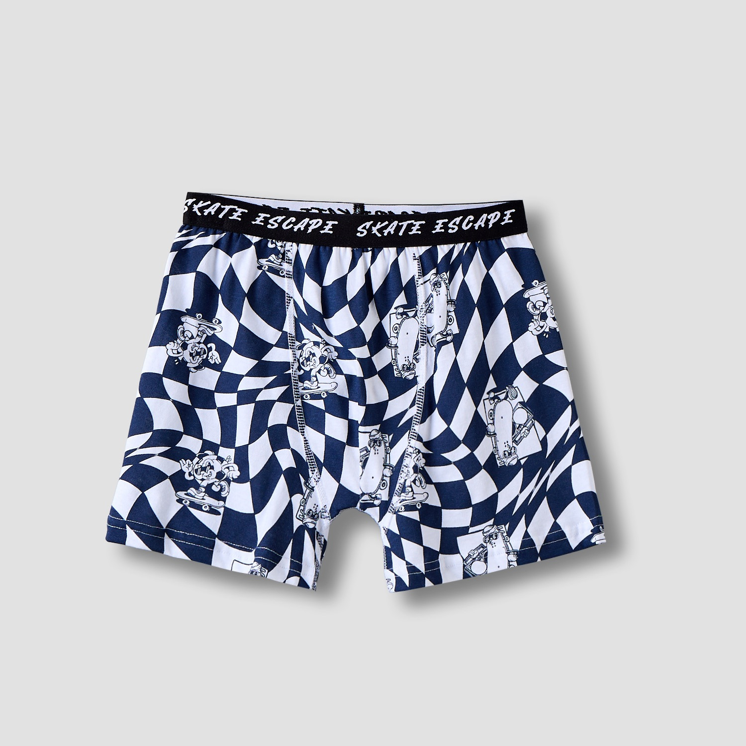 Pack of 5 Juniors Cotton Boxer Briefs with Assorted Prints-boys-clothing-innerwear-boxersandbriefs-image-2