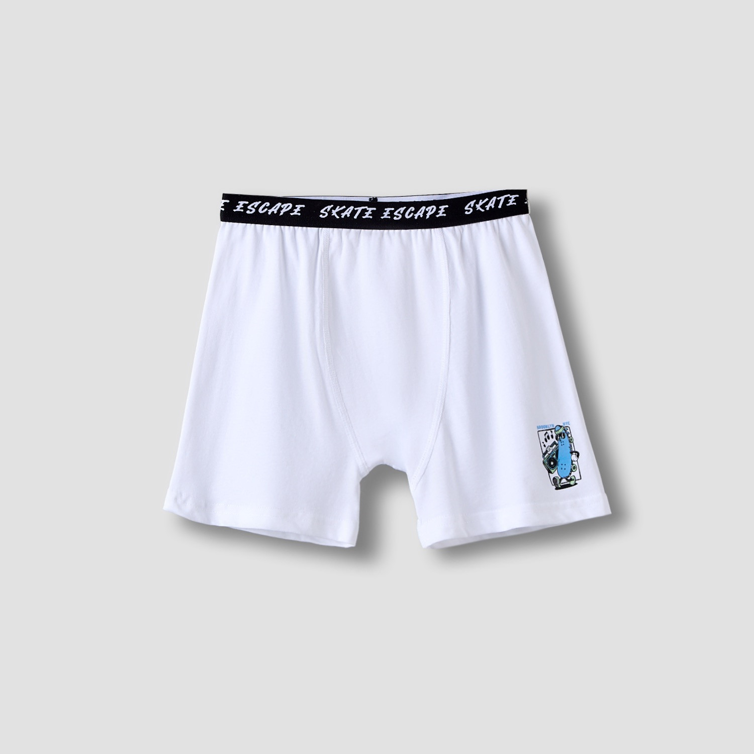 Pack of 5 Juniors Cotton Boxer Briefs with Assorted Prints-boys-clothing-innerwear-boxersandbriefs-image-6