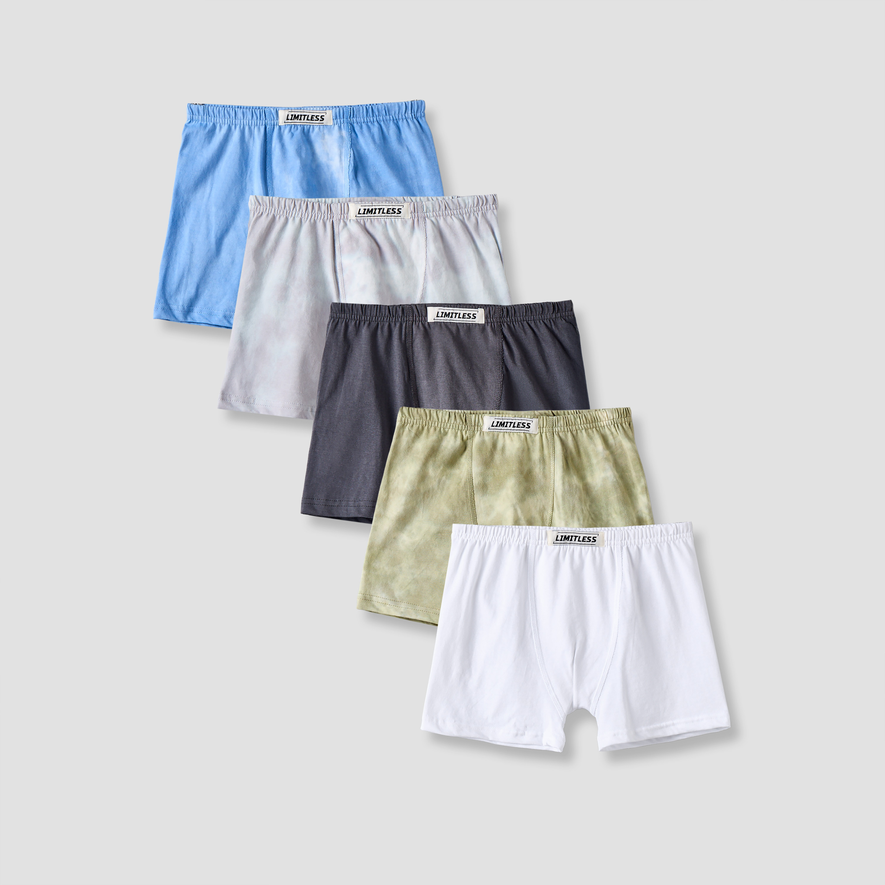 سراويل بوكسر قطن بخصر مطاطي من جونيورز - طقم من 5 قطع-boys-clothing-innerwear-boxersandbriefs-image-6