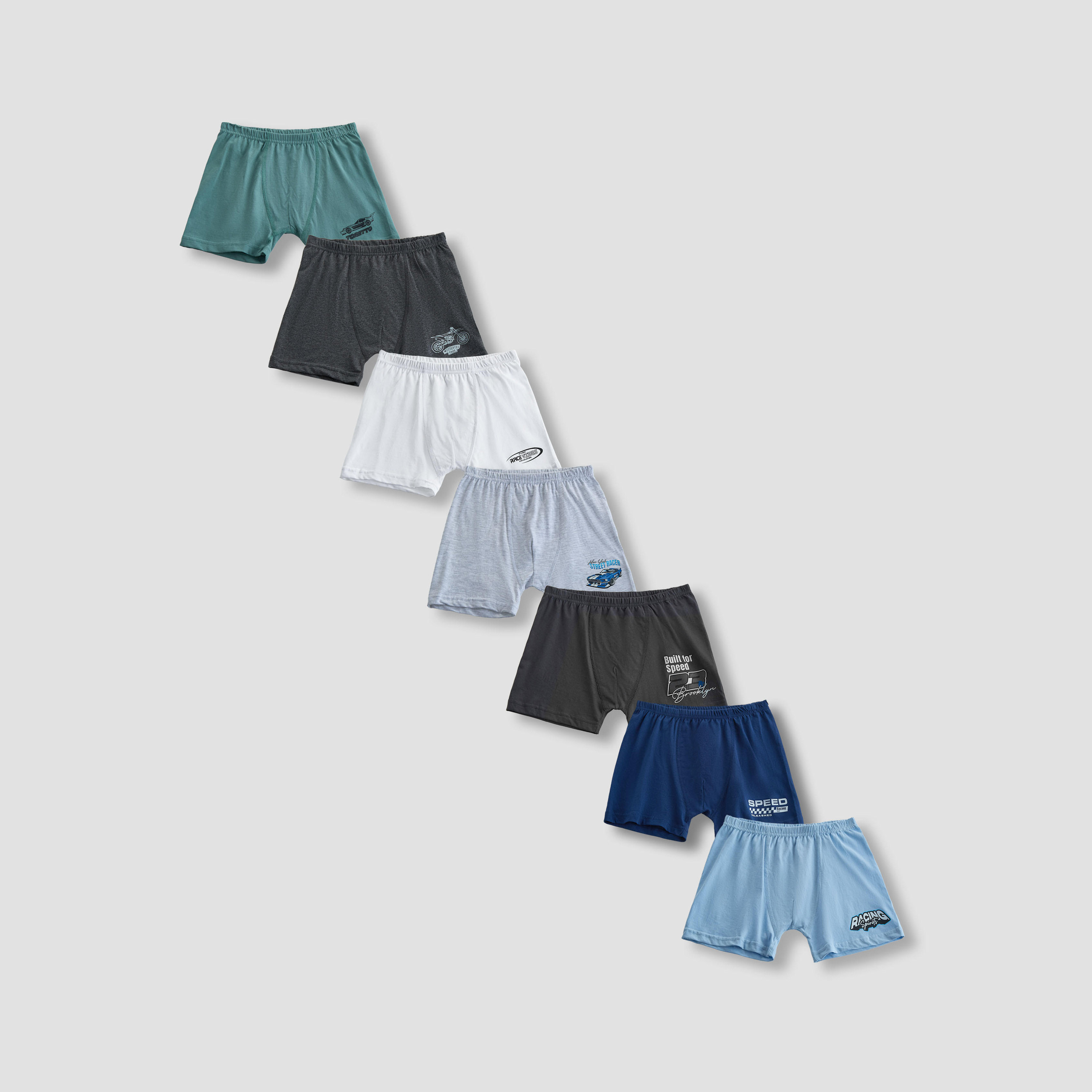 Pack of 7 Juniors Cotton Boxers with Print-boys-clothing-innerwear-boxersandbriefs-image-1