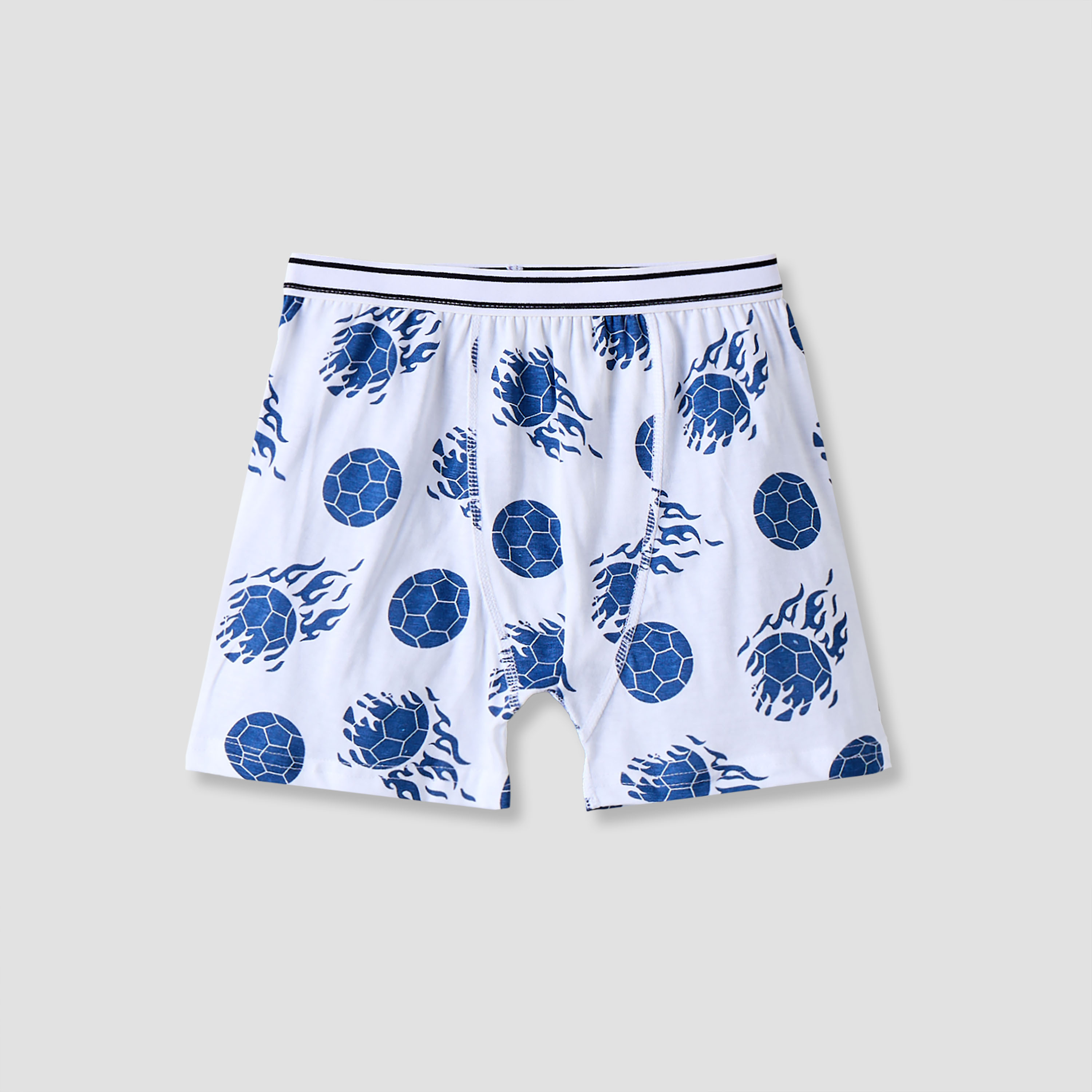 سراويل بوكسر قطن بطبعات كرة قدم من جونيورز - طقم من 7 قطع-boys-clothing-innerwear-boxersandbriefs-image-7
