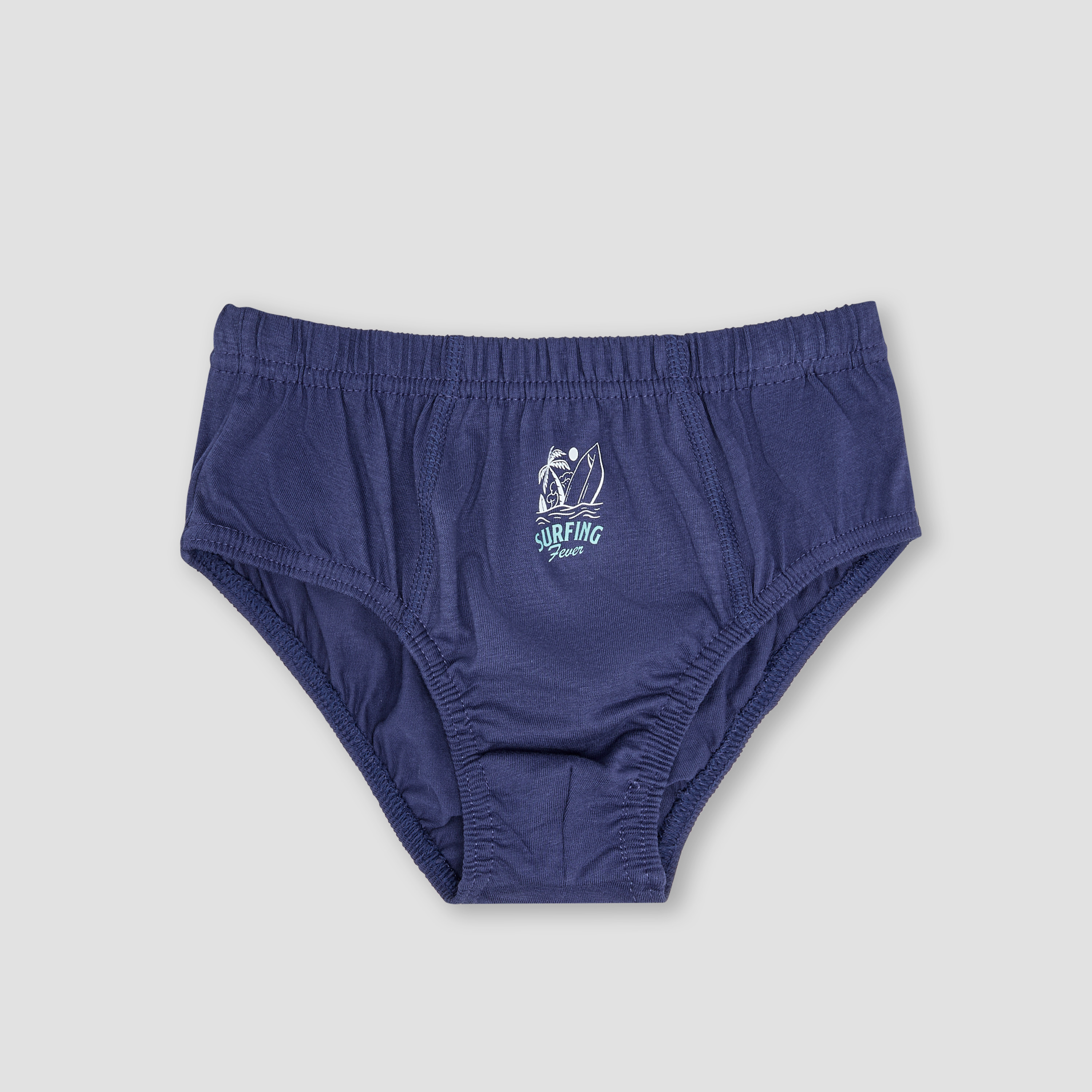 Pack of 5 Juniors Cotton Briefs with Print-boys-clothing-innerwear-boxersandbriefs-image-5