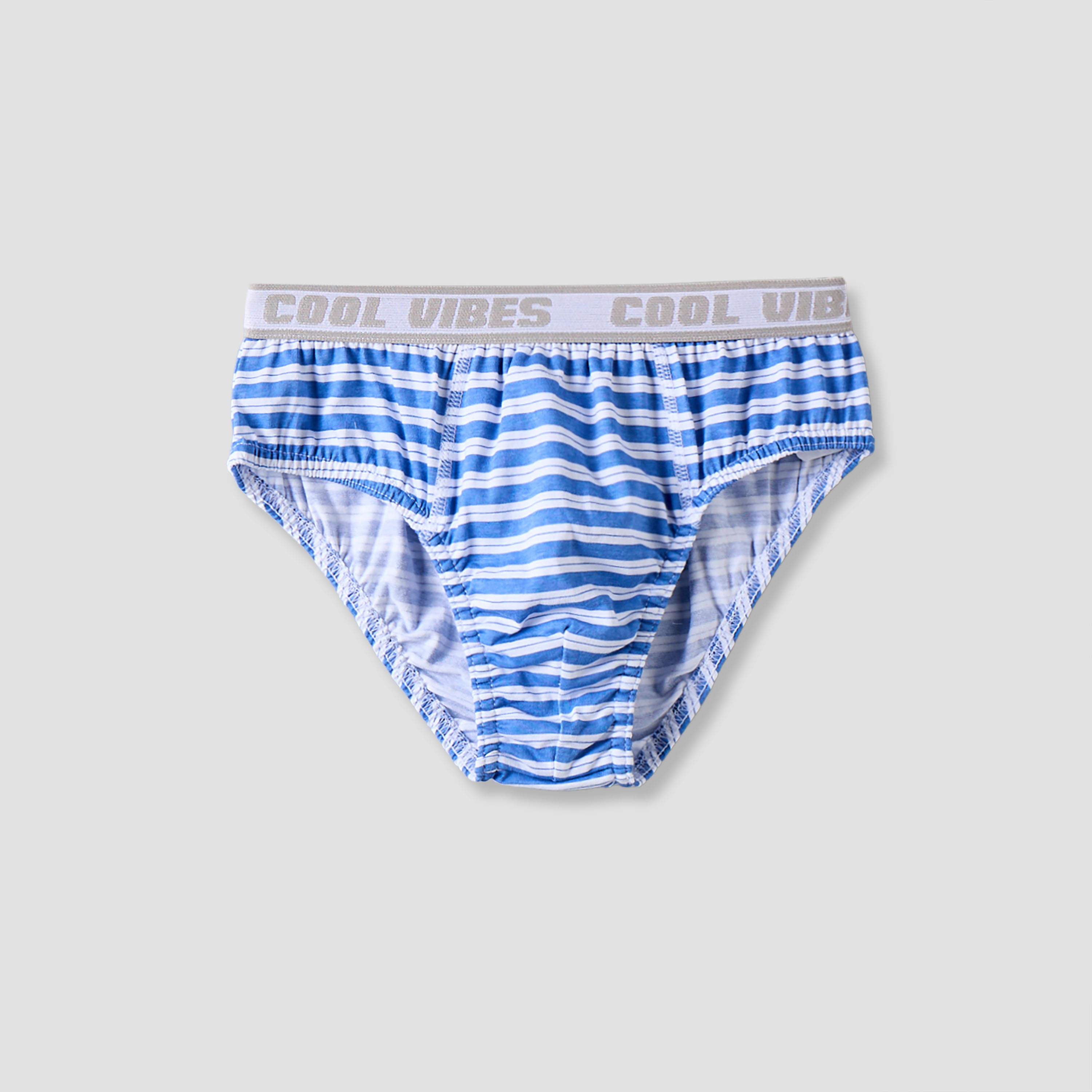 Pack of 5 Juniors Cotton Briefs with Striped Design-boys-clothing-innerwear-boxersandbriefs-image-3
