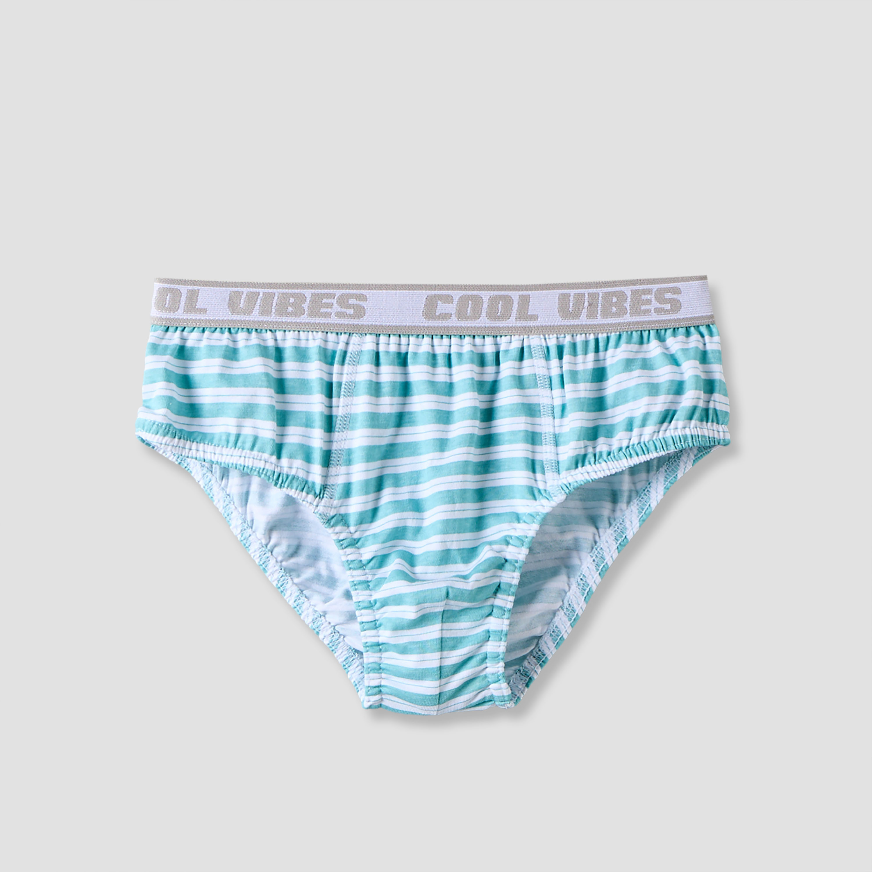 Pack of 5 Juniors Cotton Briefs with Striped Design-boys-clothing-innerwear-boxersandbriefs-image-6