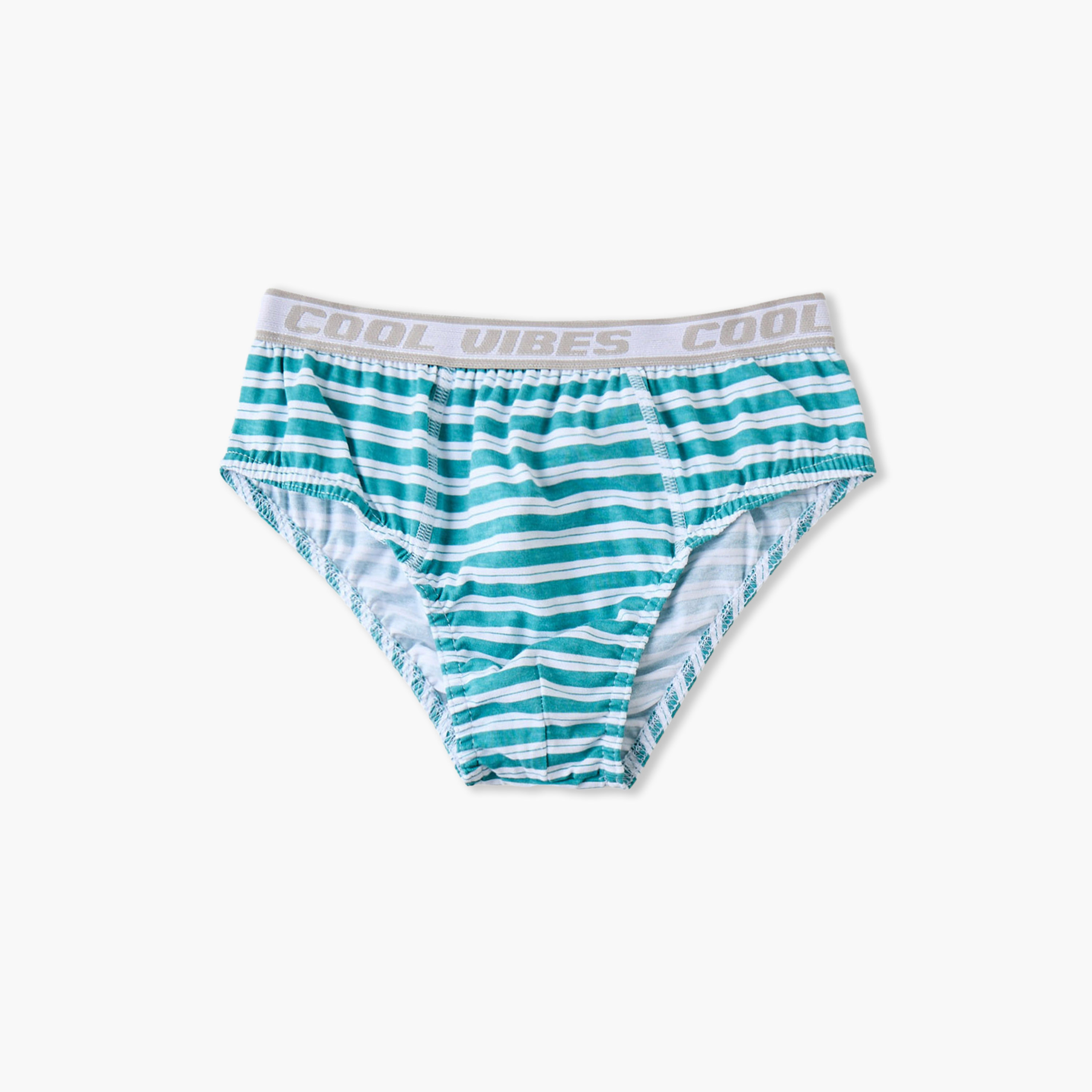 Pack of 7 Juniors Cotton Briefs with Stripes-boys-clothing-innerwear-boxersandbriefs-image-5