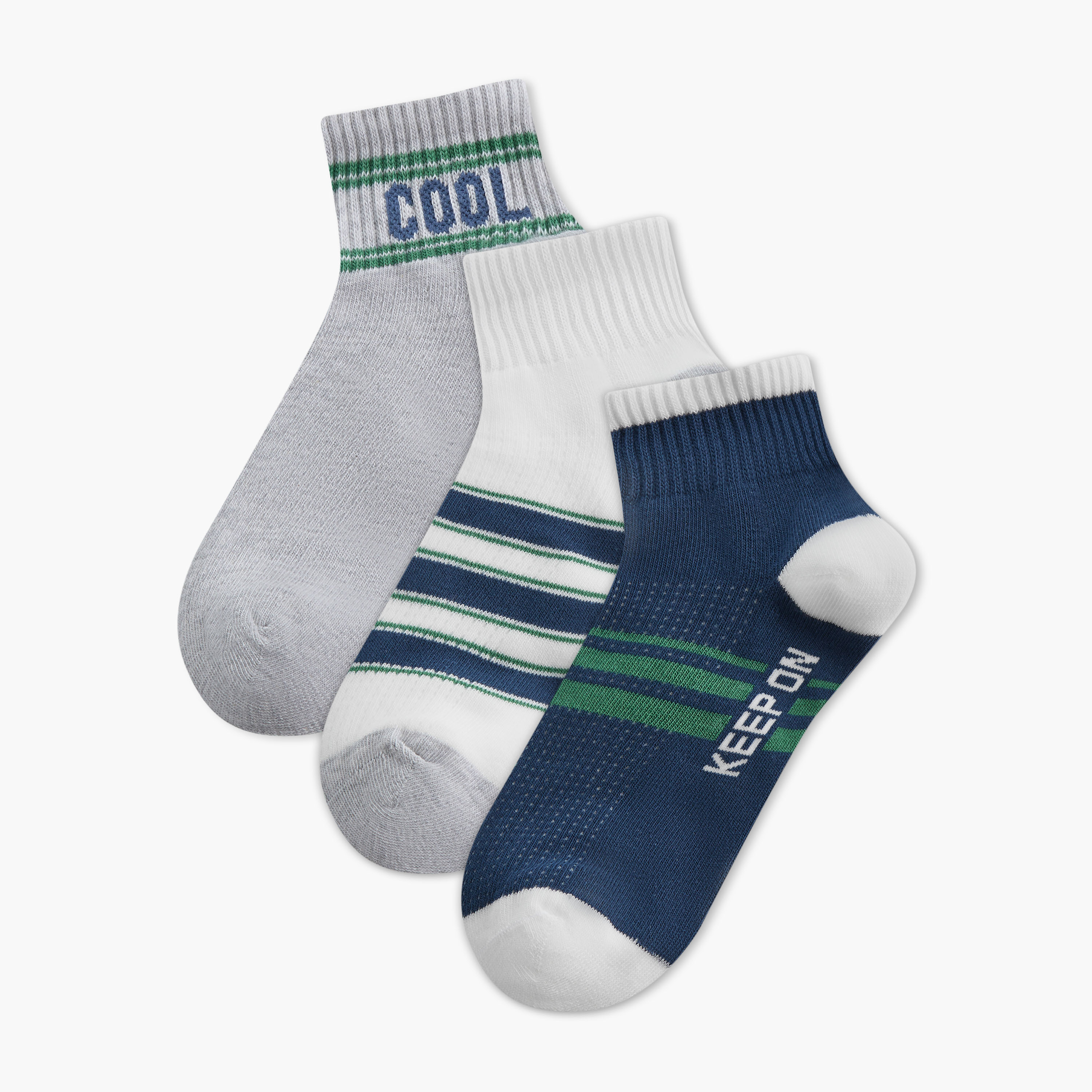 Pack of 3 Juniors Baby Boys Socks with Striped Design-baby-boys-accessories-socks-image-1