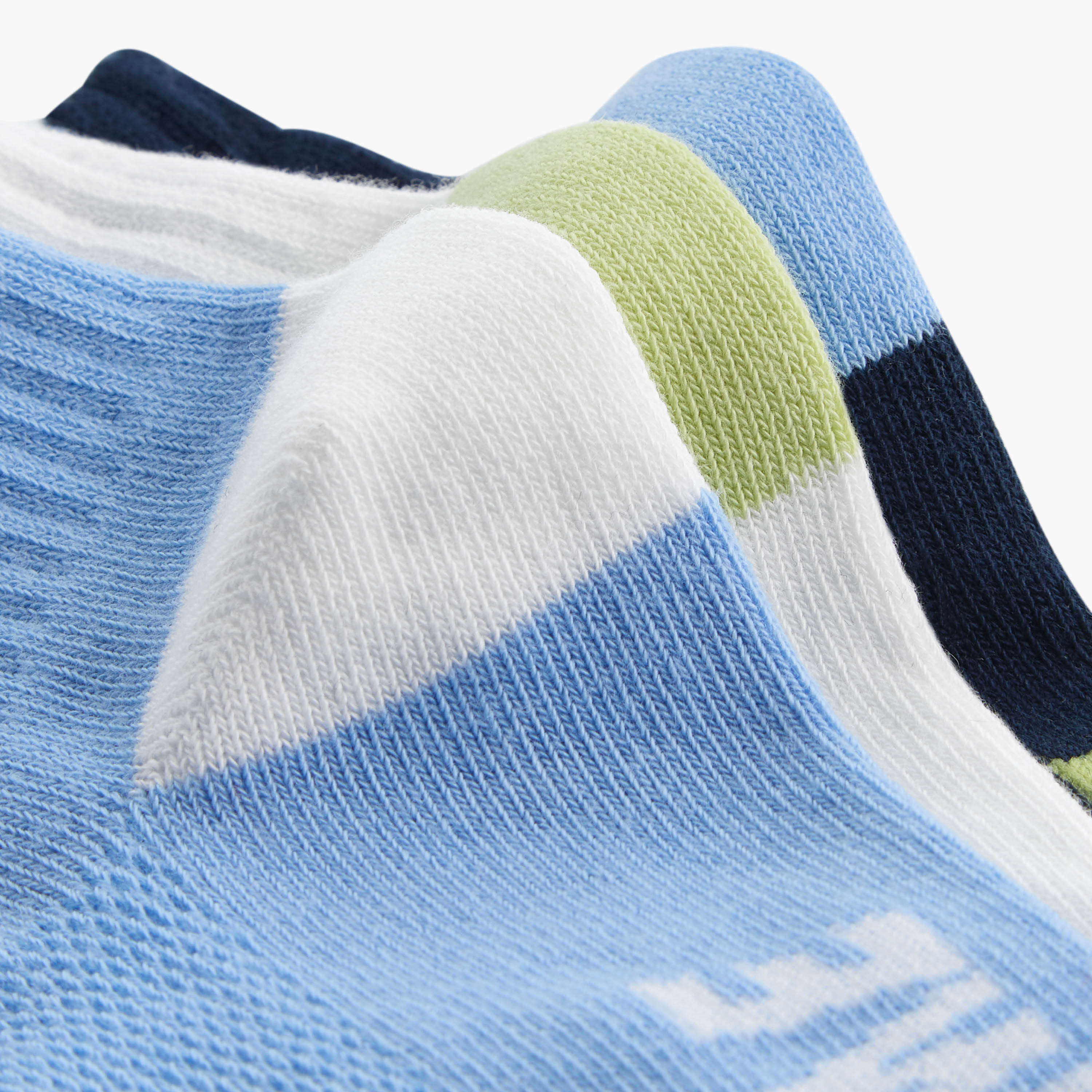 Pack of 3 Juniors Baby Boys Socks Ankle Length with Football Print-baby-boys-accessories-socks-image-4