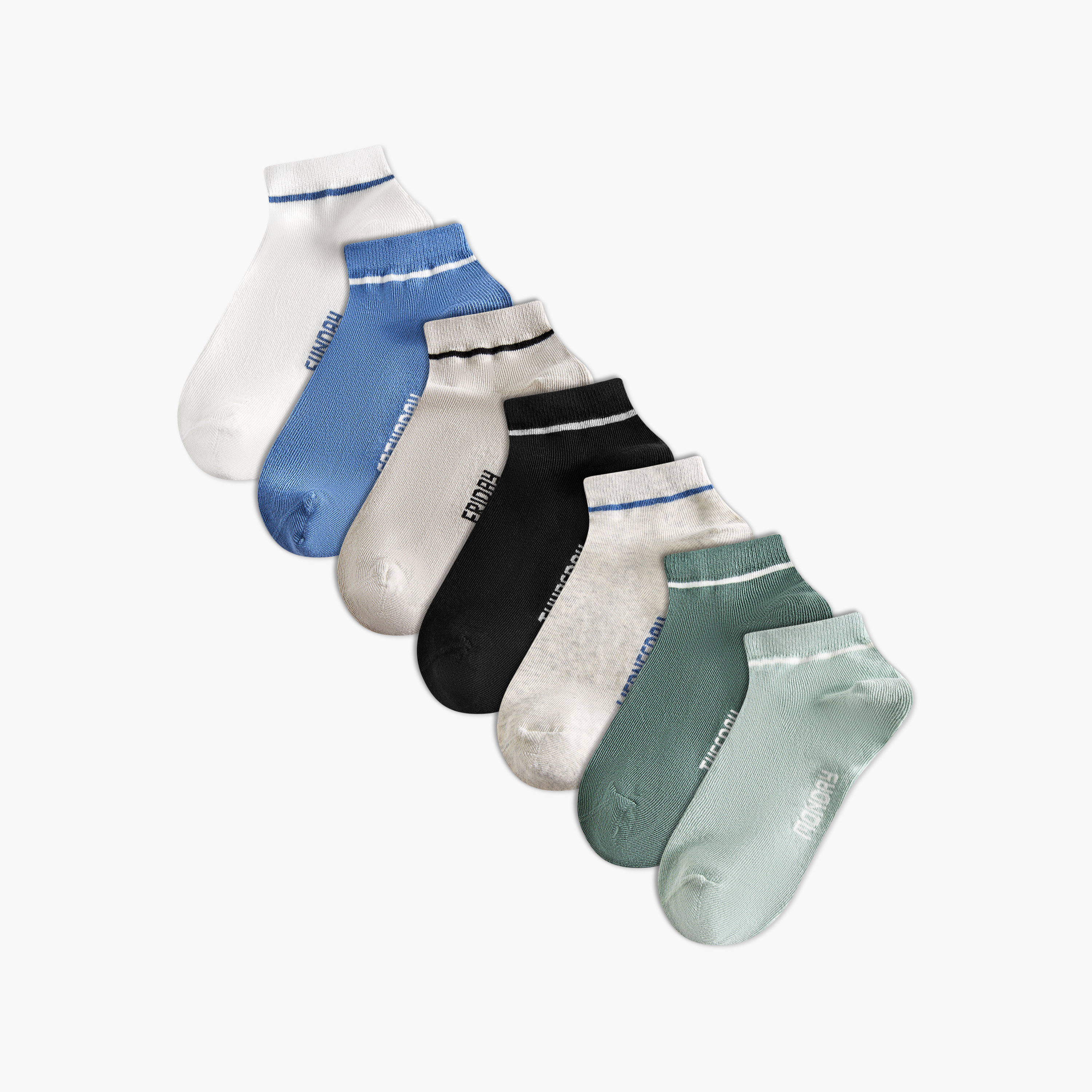 Pack of 7 Juniors Boys Socks Days of the Week Print-boys-accessories-socks-image-1
