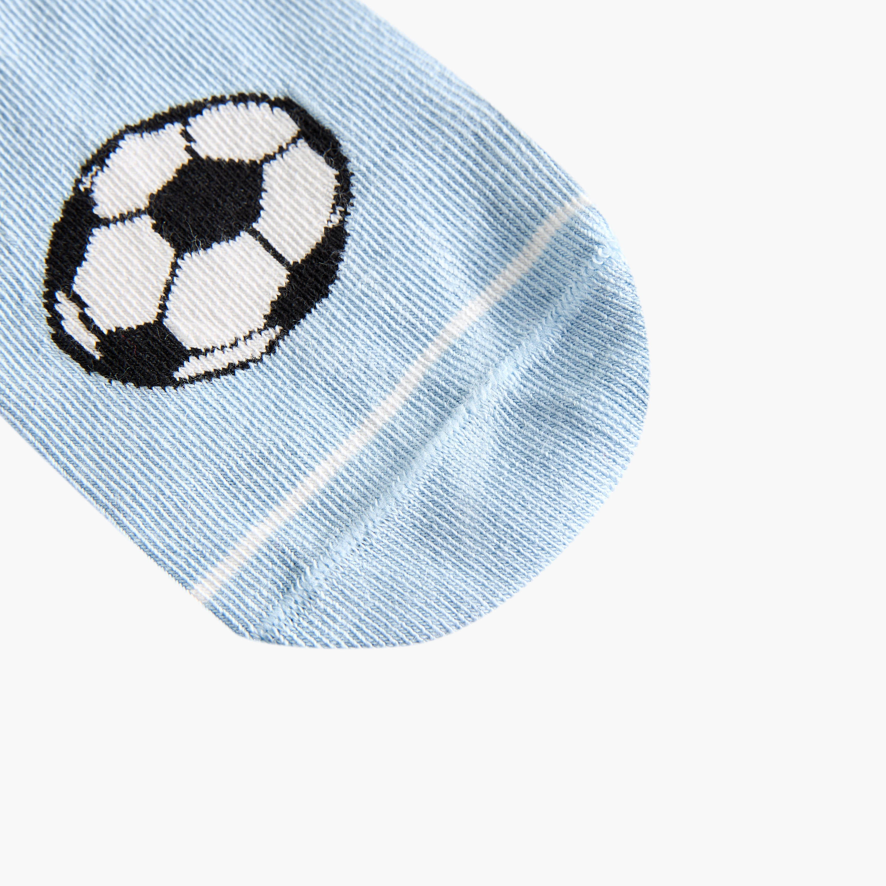 Pack of 7 Juniors Boys Socks Football Print-boys-accessories-socks-image-3