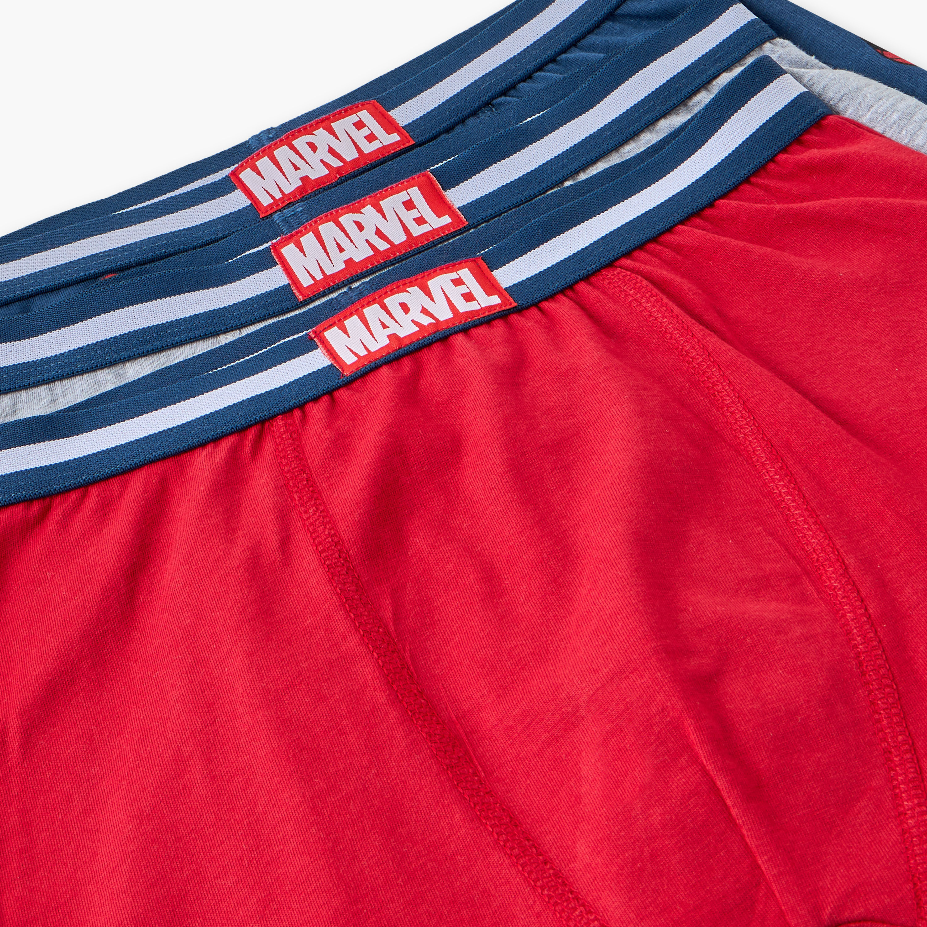 سراويل بوكسر قطن بطبعات سبايدرمان - طقم من 3 قطع-boys-clothing-innerwear-boxersandbriefs-image-5