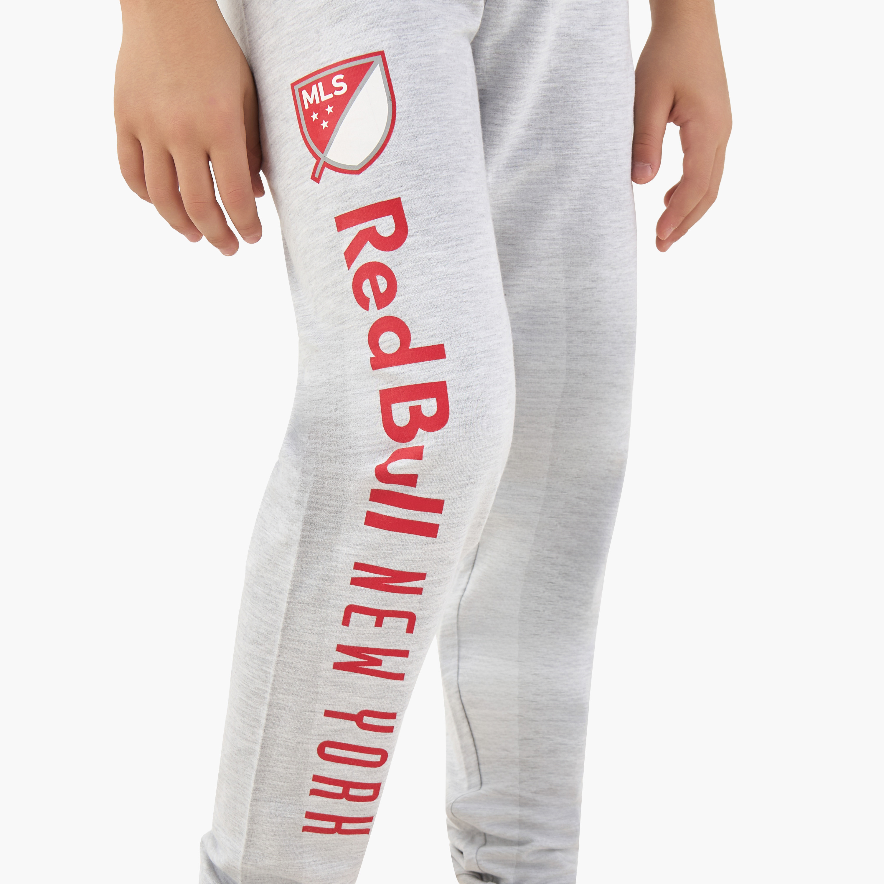 Disney Cotton Crew Neck Short Sleeves Pyjama Set with New York Red Bulls Print-boys-clothing-nightwear-image-7