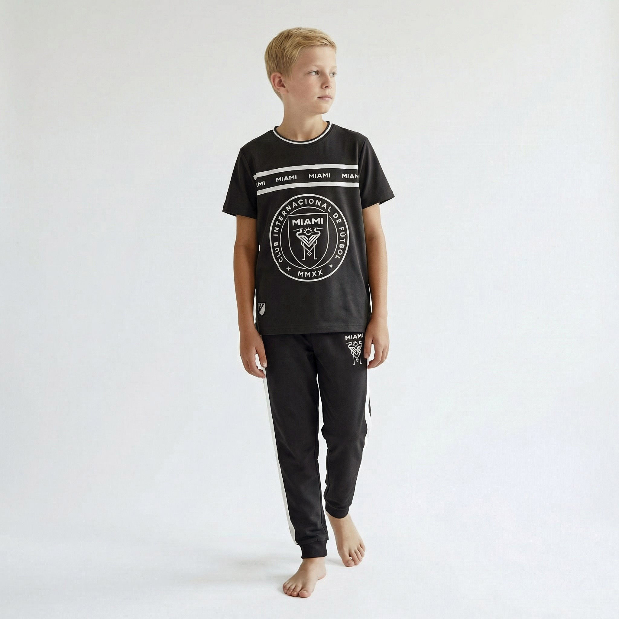 طقم بيجاما قطن برقبة ضيقة وأكمام قصيرة وطبعات من ديزني-boys-clothing-nightwear-image-1