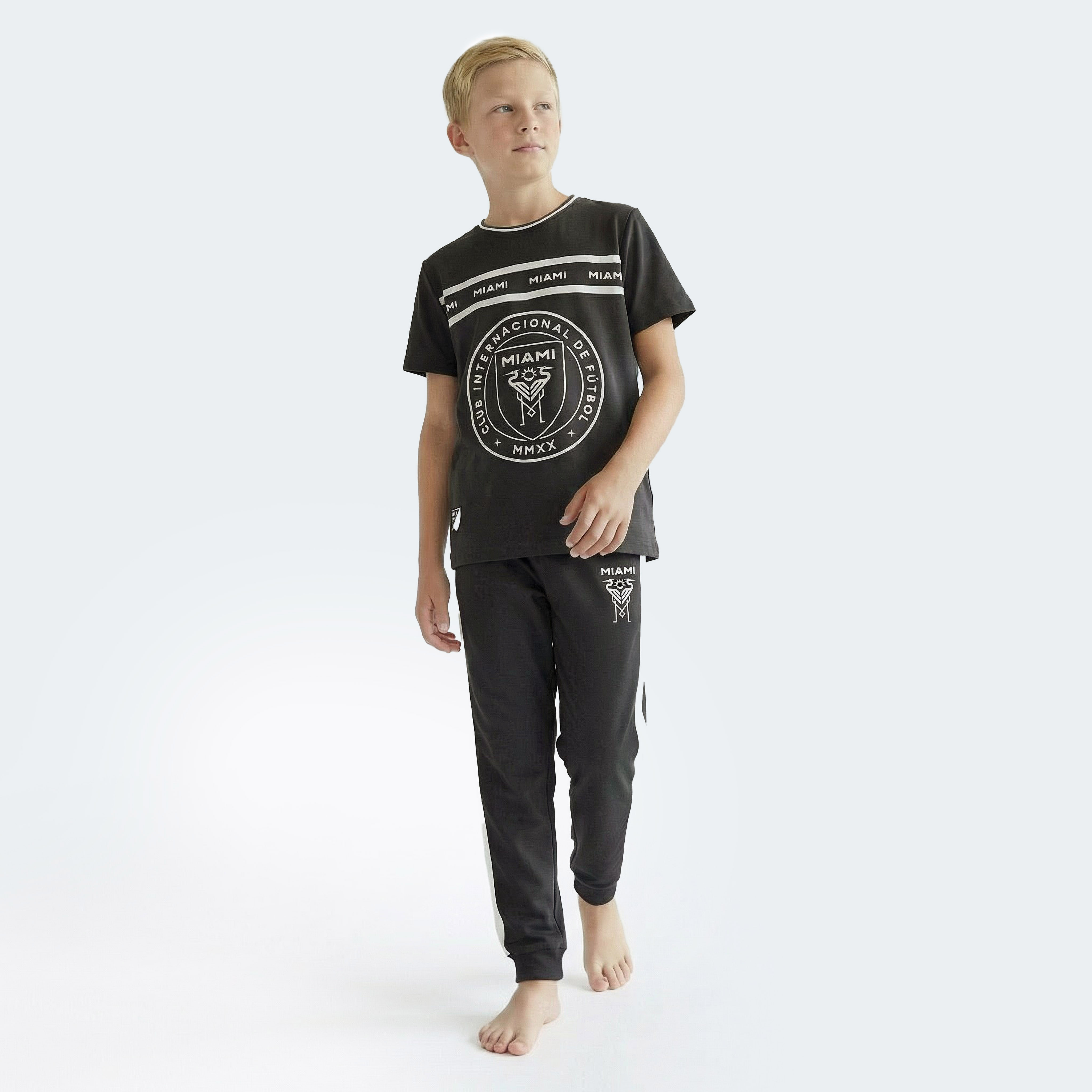 طقم بيجاما قطن برقبة ضيقة وأكمام قصيرة وطبعات من ديزني-boys-clothing-nightwear-image-2