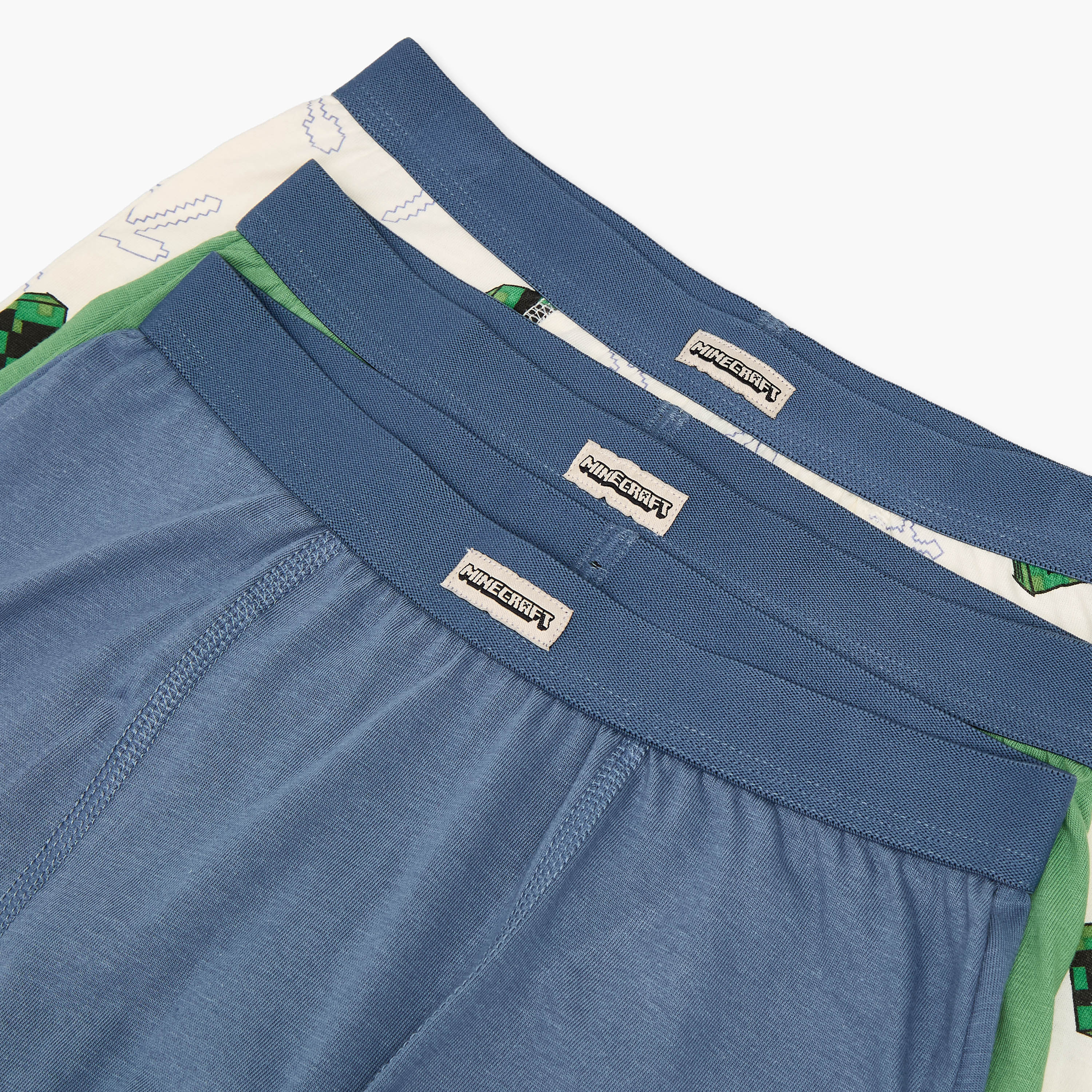 Pack of 3 Minecraft Boxer with Elastic Waistband-boys-clothing-innerwear-boxersandbriefs-image-5