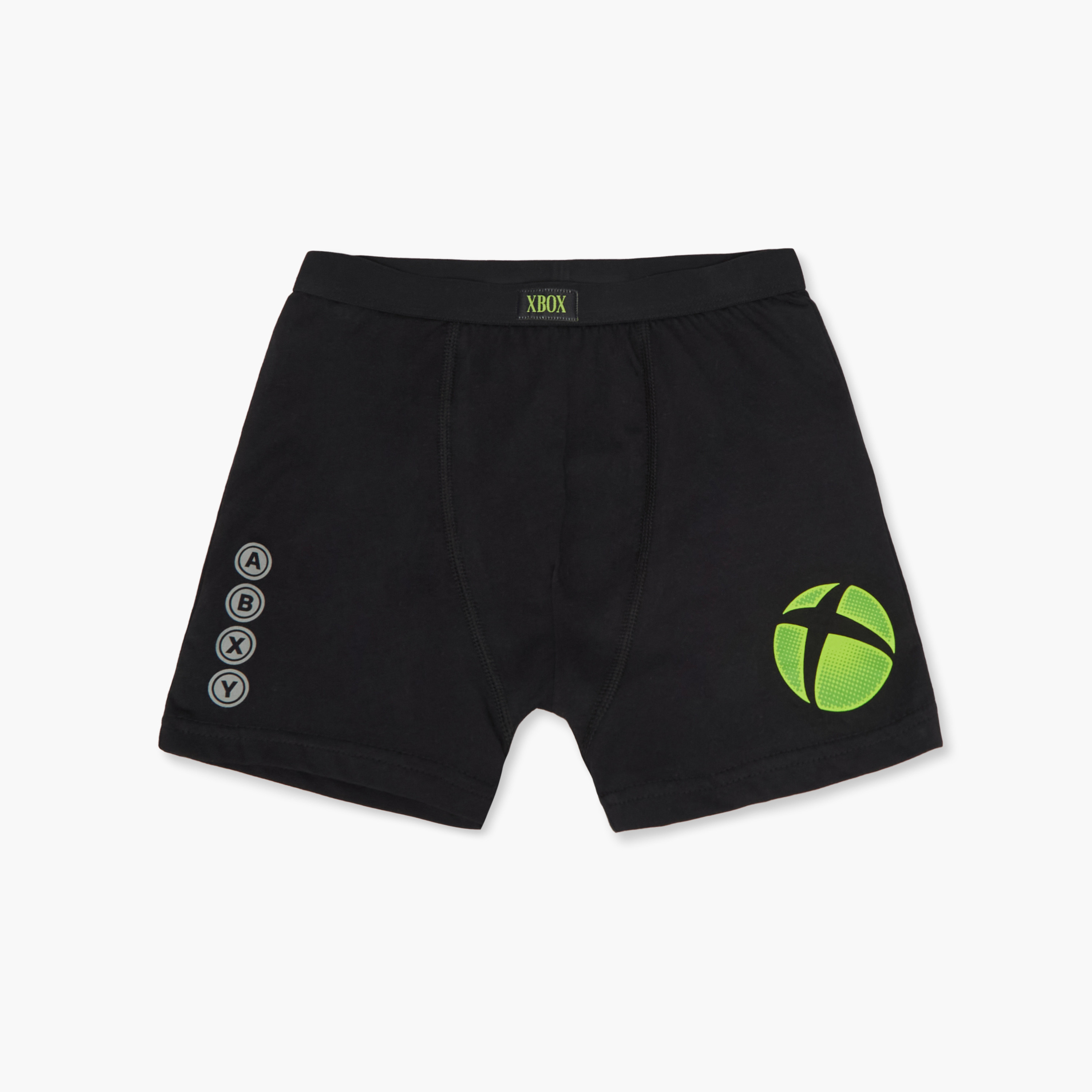 Pack of 3 Xbox Boxer with Elastic Waistband-boys-clothing-innerwear-boxersandbriefs-image-2