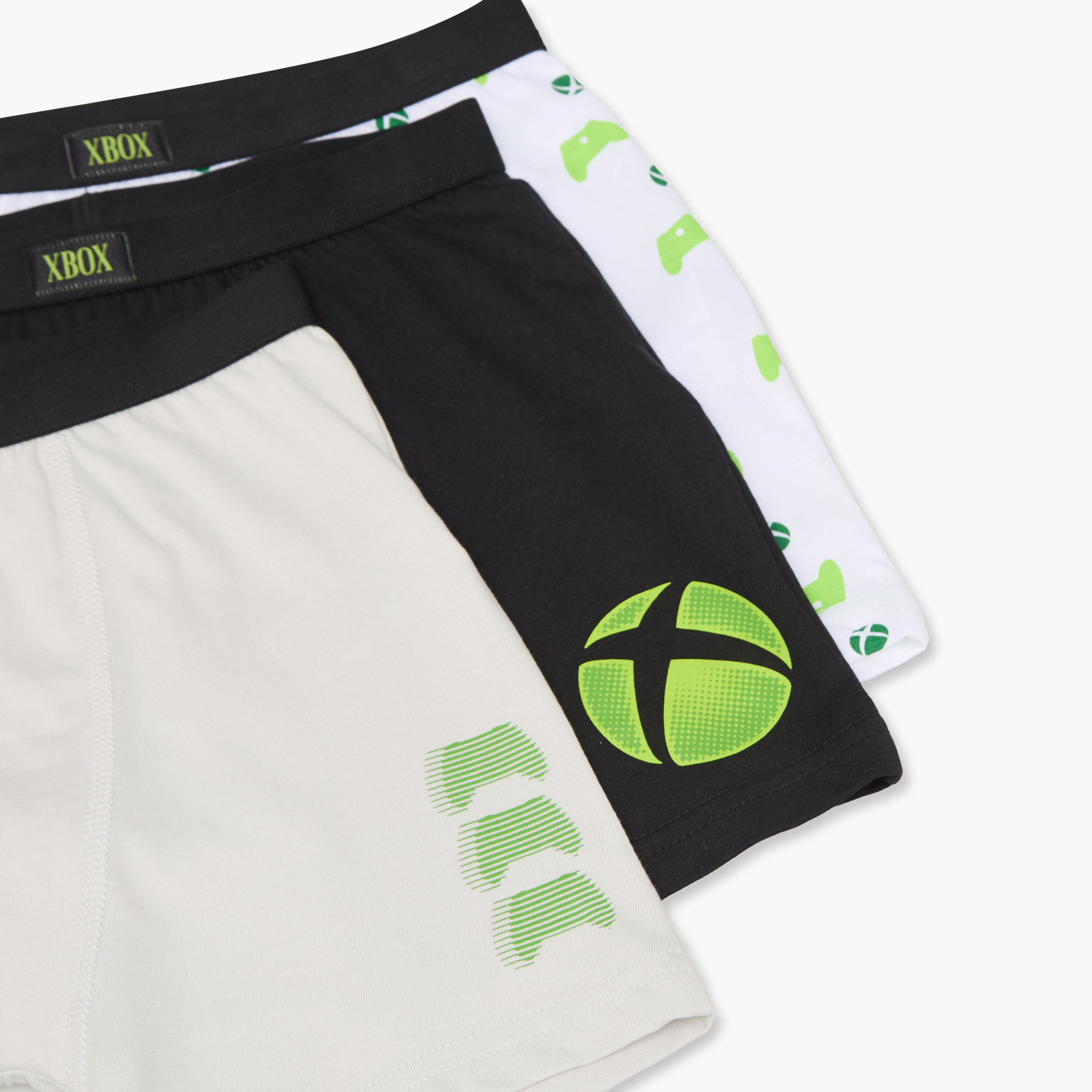 Pack of 3 Xbox Boxer with Elastic Waistband-boys-clothing-innerwear-boxersandbriefs-image-6