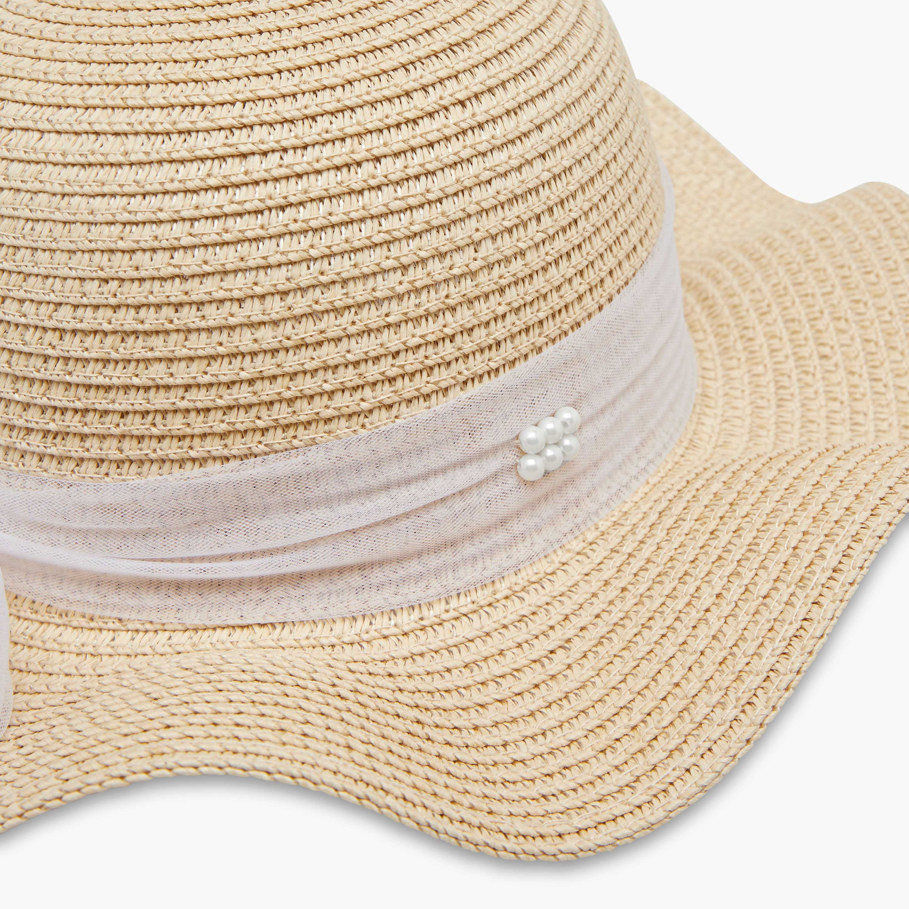 قبعة بفيونكة من جونيورز-baby-girls-accessories-caps-image-2