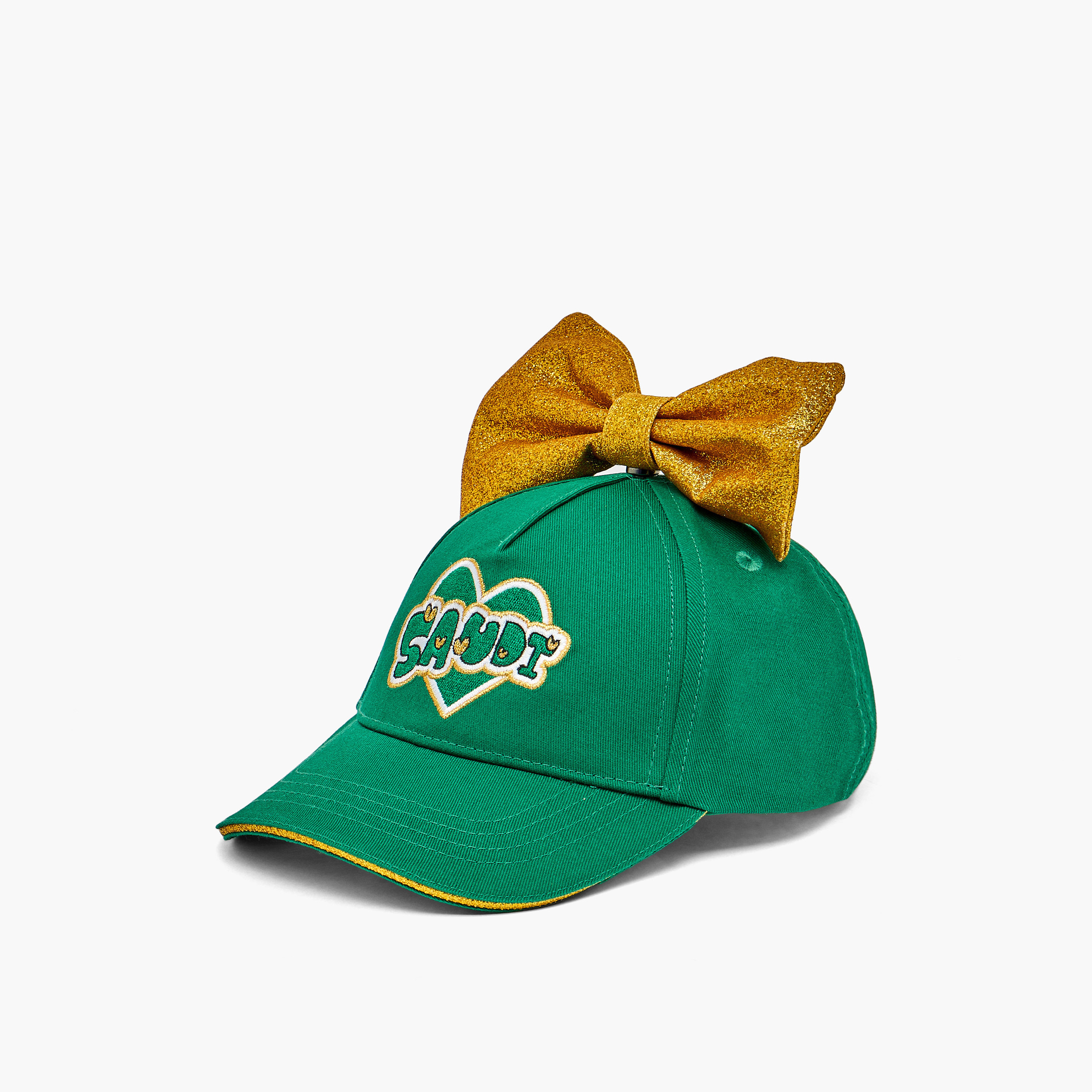 Juniors Cap with KSA Detail-girls-accessories-caps-image-2