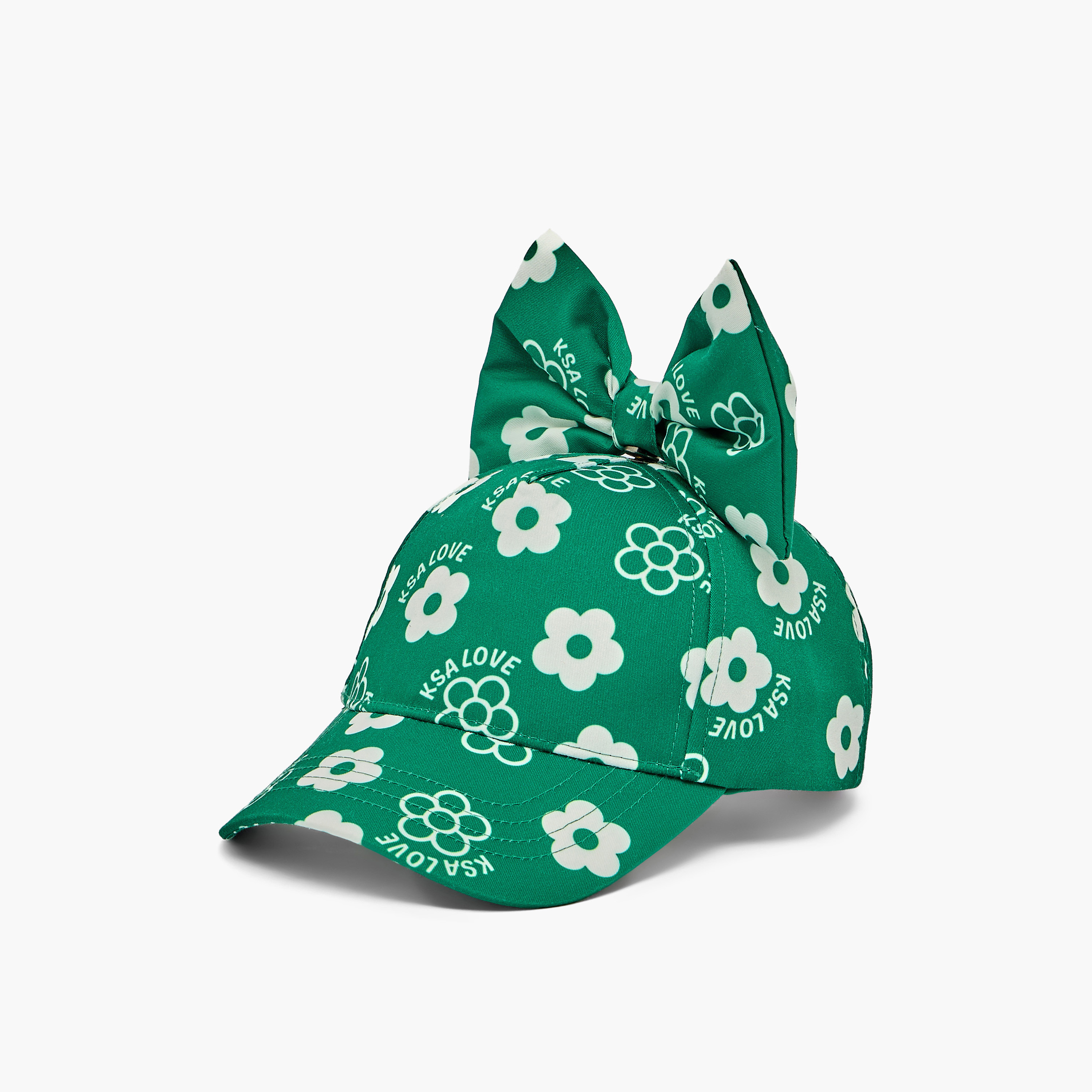 Juniors Cap with KSA Print-girls-accessories-caps-image-1
