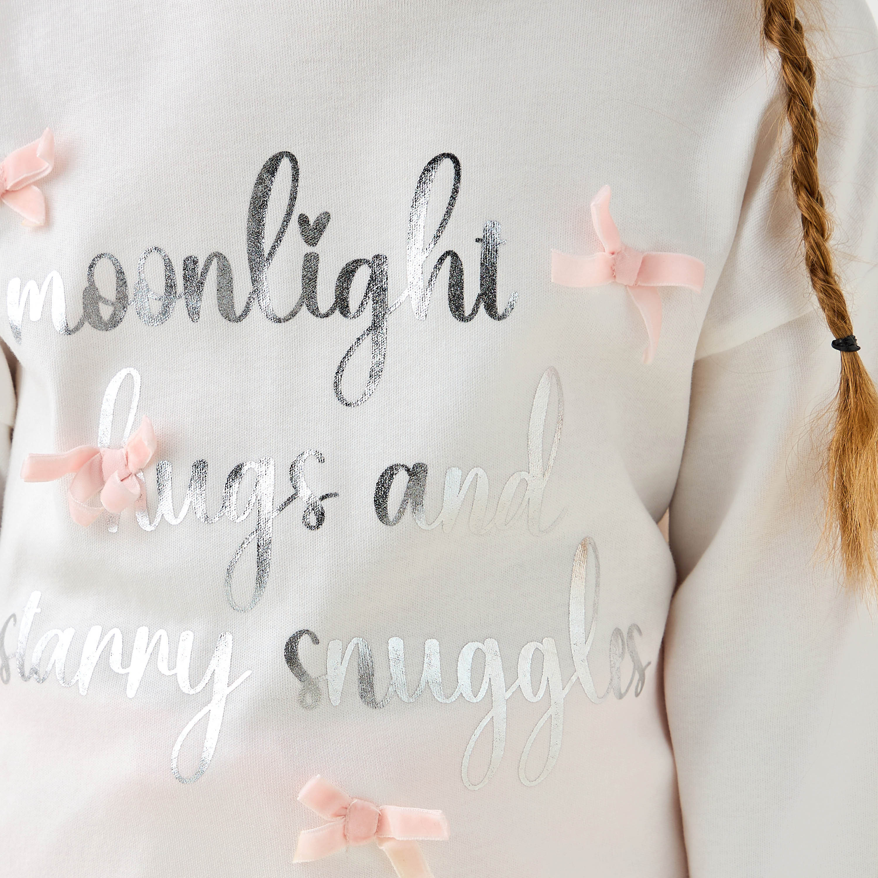 Juniors Cotton Crew Neck Long Sleeves Pyjama Set with Print-baby-girls-clothing-nightwear-pyjamasets-image-5