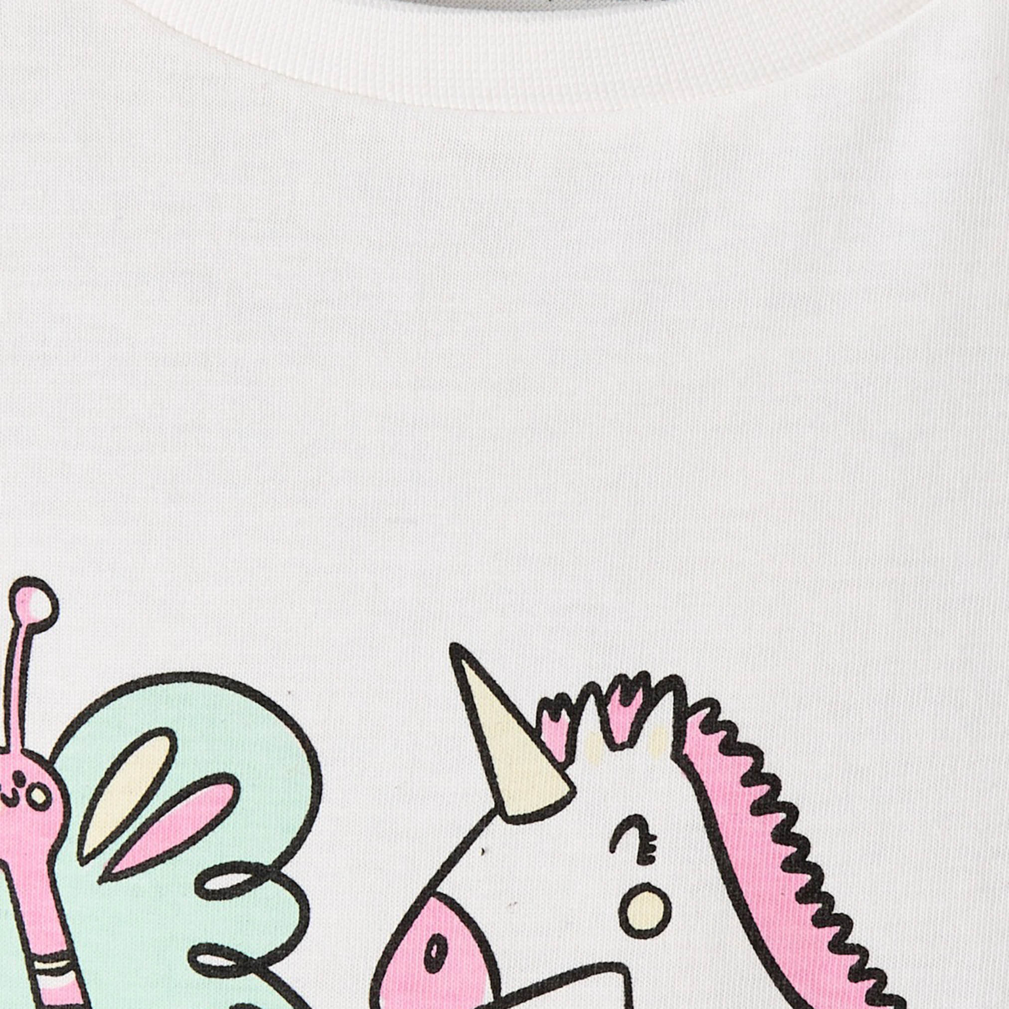 طقم بيجاما قطن بأكمام طويلة بياقة مستديرة بطبعات من جونيورز-baby-girls-clothing-nightwear-pyjamasets-image-3