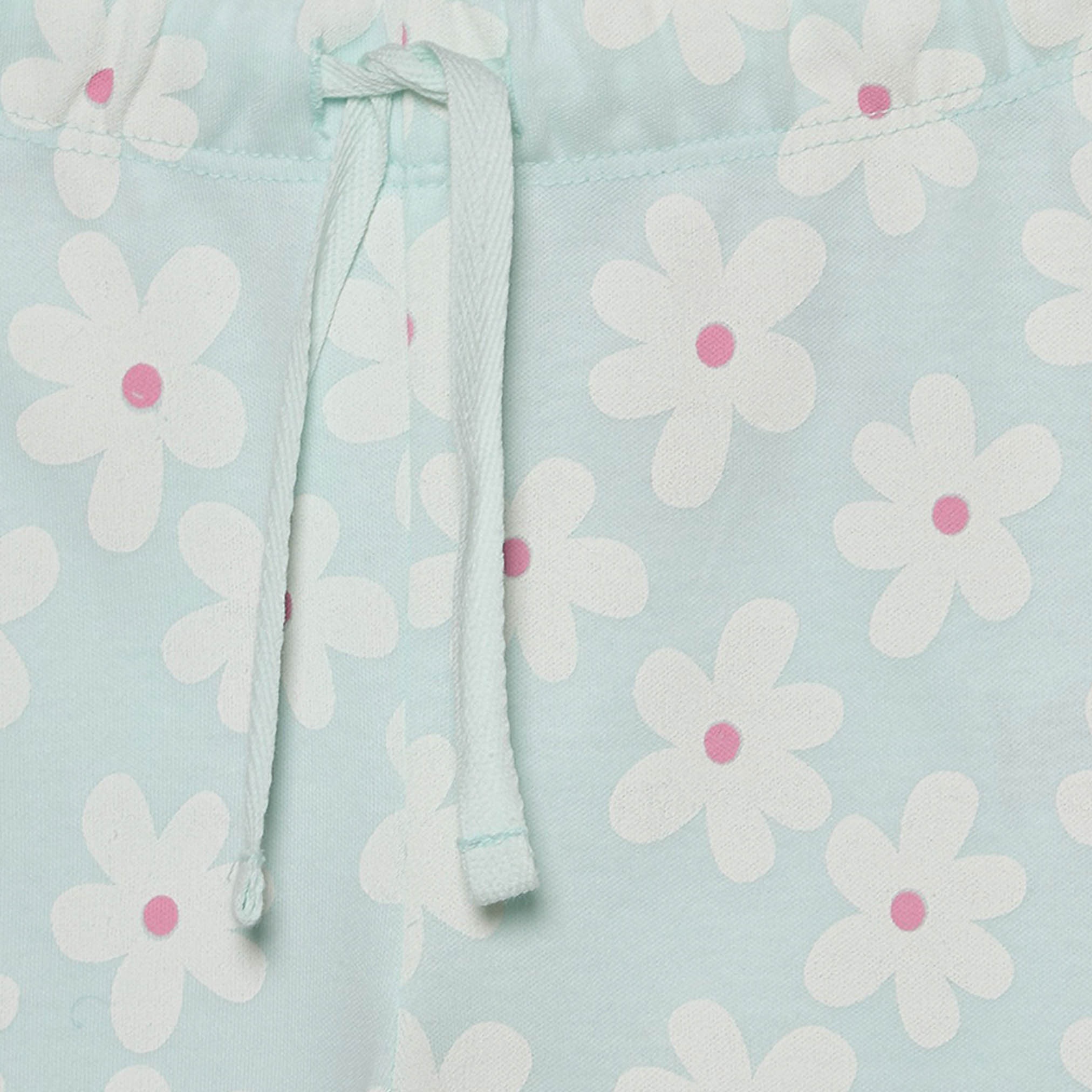 طقم بيجاما قطن برقبة ضيقة وأكمام قصيرة وطبعات من جونيورز-baby-girls-clothing-nightwear-pyjamasets-image-3