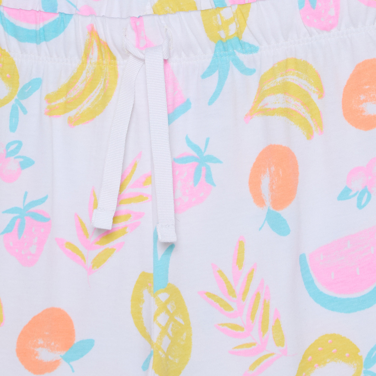 طقم بيجاما قطن برقبة ضيقة وأكمام قصيرة وطبعات من جونيورز-baby-girls-clothing-nightwear-pyjamasets-image-2