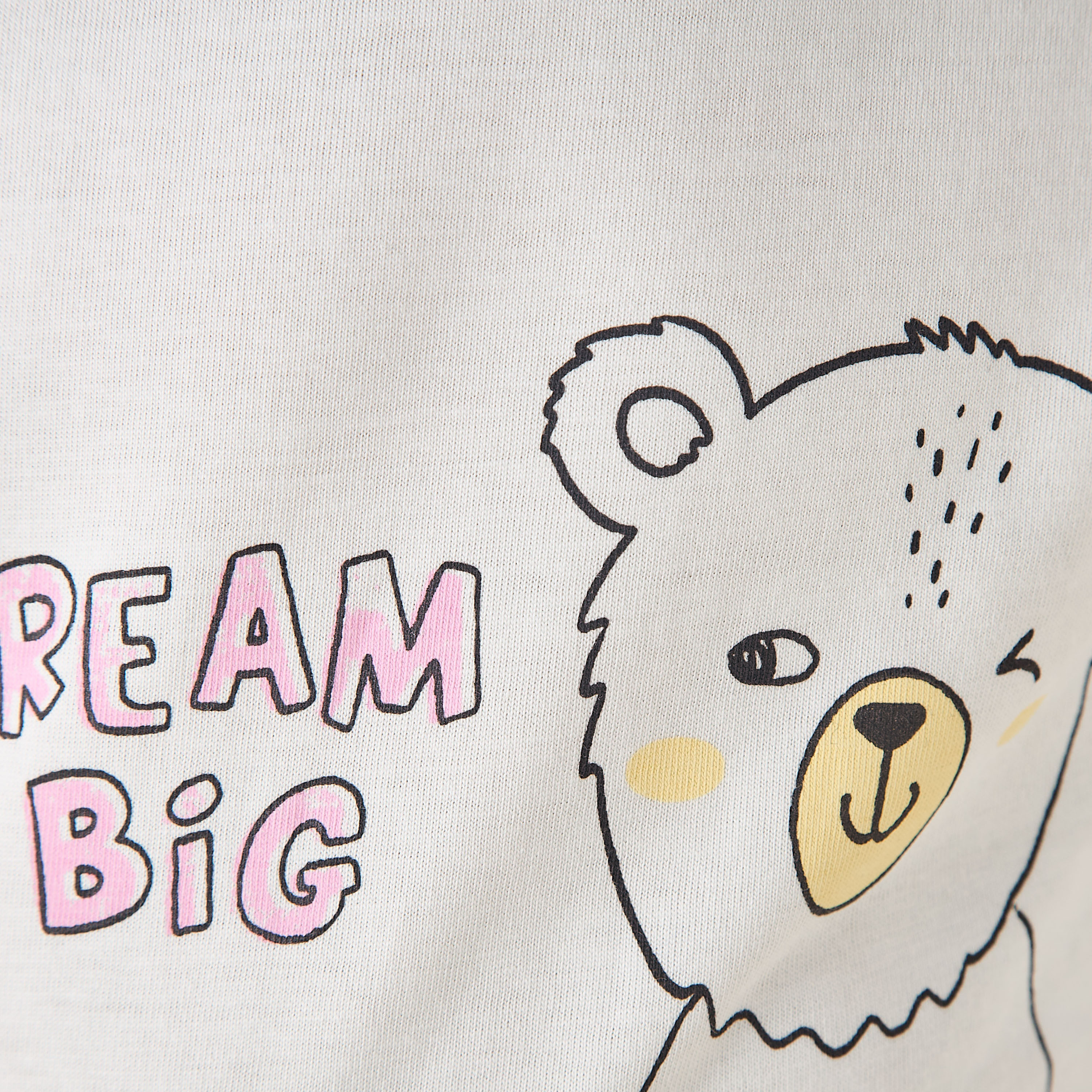 Pack of 3 Juniors Cotton Long Sleeves Pyjama Set with Graphic Print-baby-girls-clothing-nightwear-pyjamasets-image-9