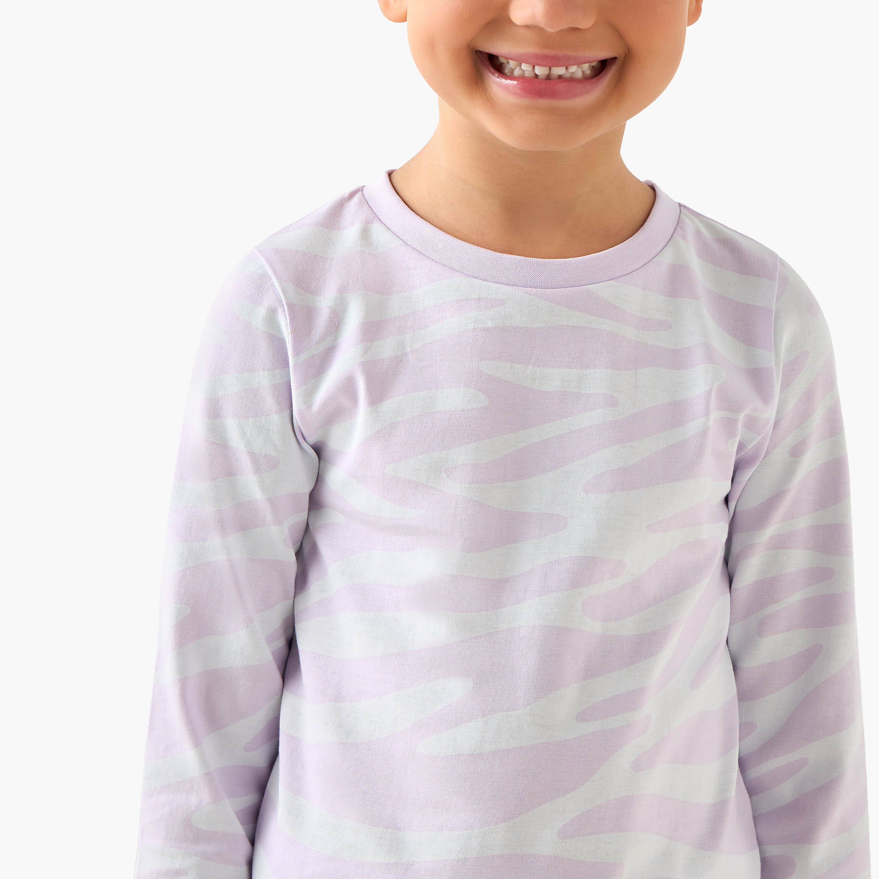 Juniors Cotton Crew Neck Long Sleeves Pyjama Set with Print-promo_babyshop_Buy2for69_UAE130126-image-5