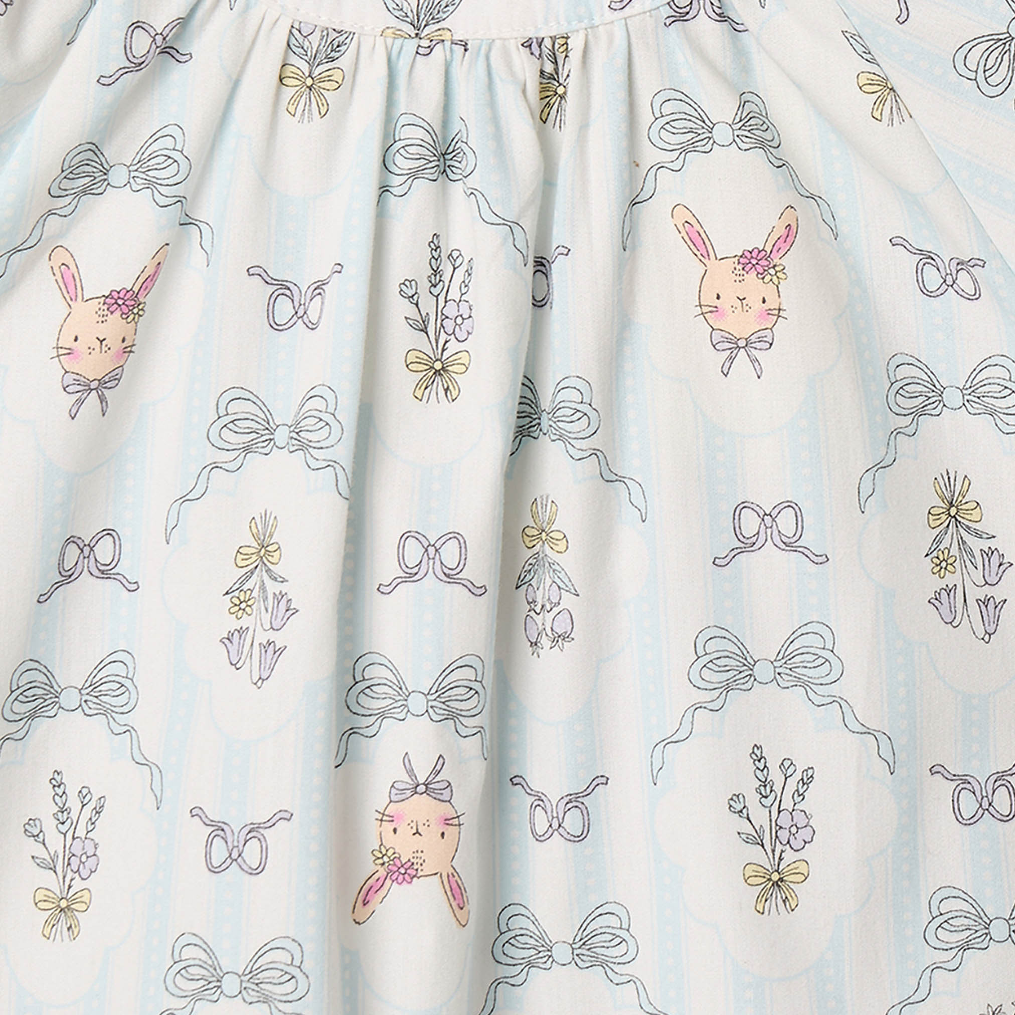 فستان نوم قطن بأكمام قصيرة ورقبة ضيقة وطبعات من جونيورز-girls-clothing-nightwear-image-3