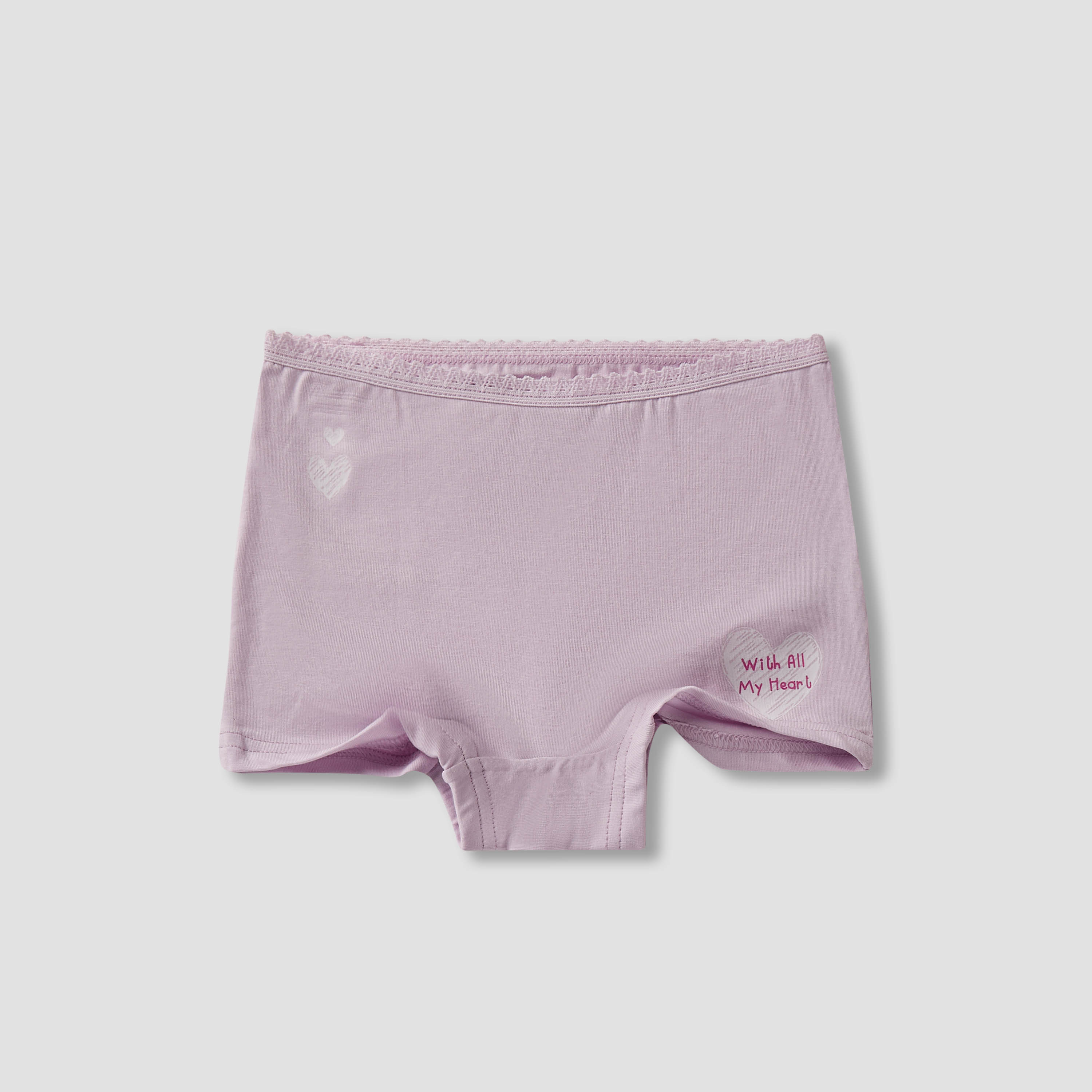 Pack of 5 Juniors Cotton Boxer Briefs with Print-baby-girls-clothing-innerwear-image-3