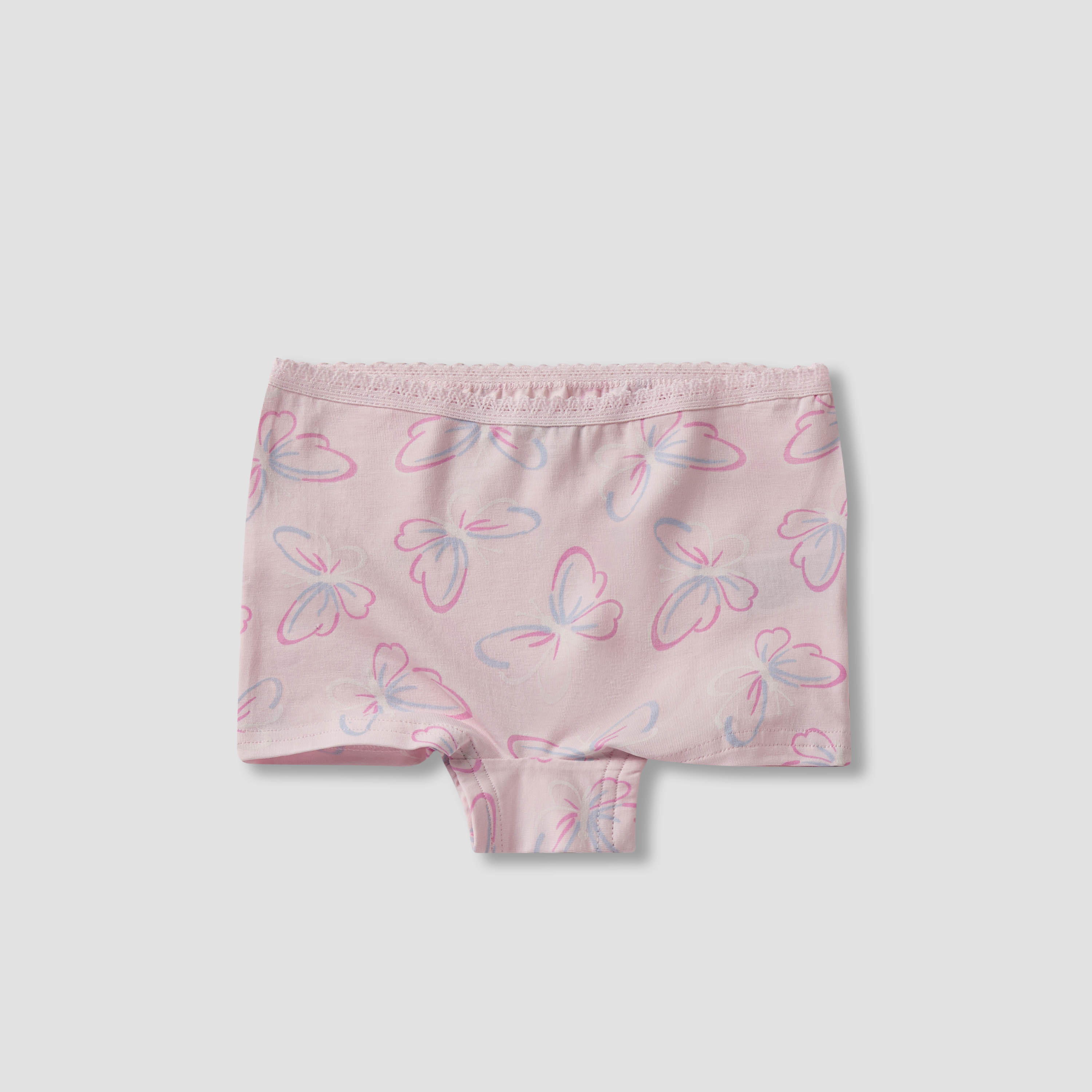 Pack of 5 Juniors Cotton Boxer Briefs with Print-baby-girls-clothing-innerwear-image-4