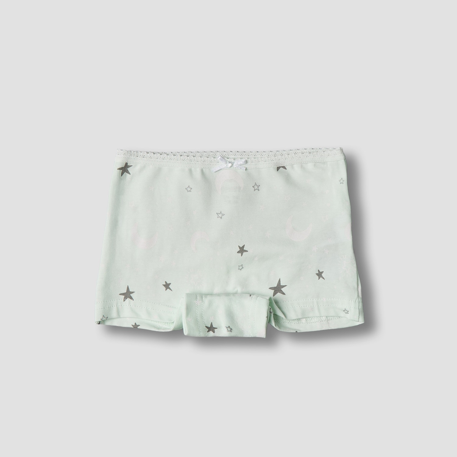 Pack of 5 Juniors Cotton Boyshort Briefs with Celestial Print-girls-clothing-innerwear-panties-image-2