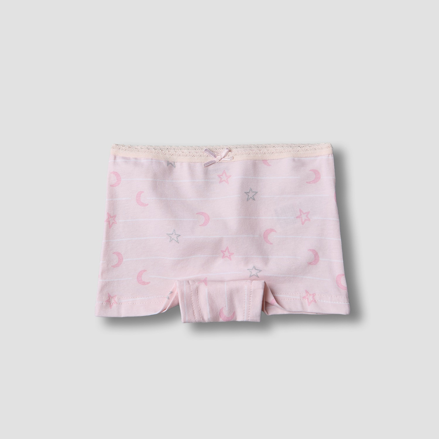 Pack of 5 Juniors Cotton Boyshort Briefs with Celestial Print-girls-clothing-innerwear-panties-image-3