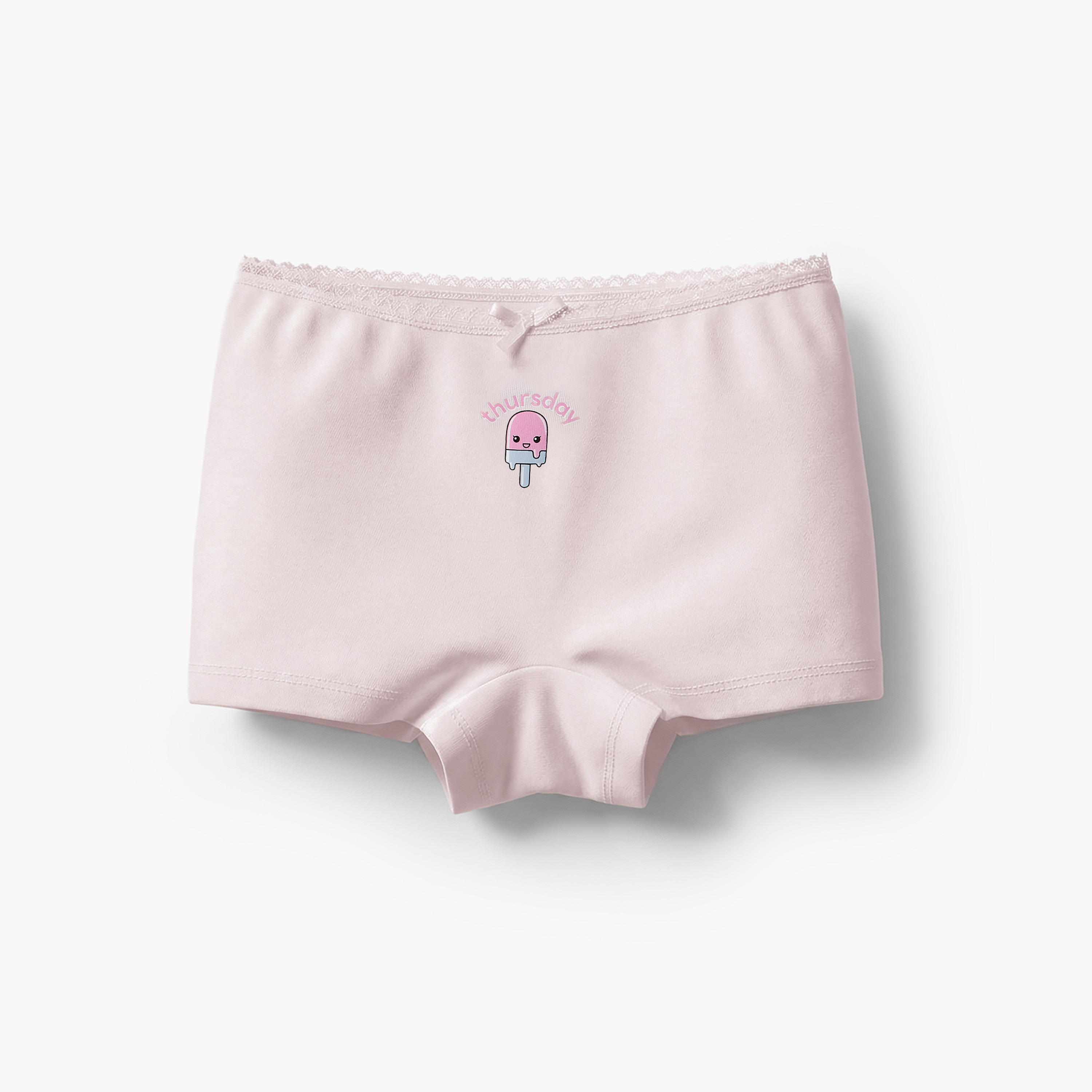 Pack of 7 Juniors Cotton Boxer Briefs with Print-baby-girls-clothing-innerwear-image-2
