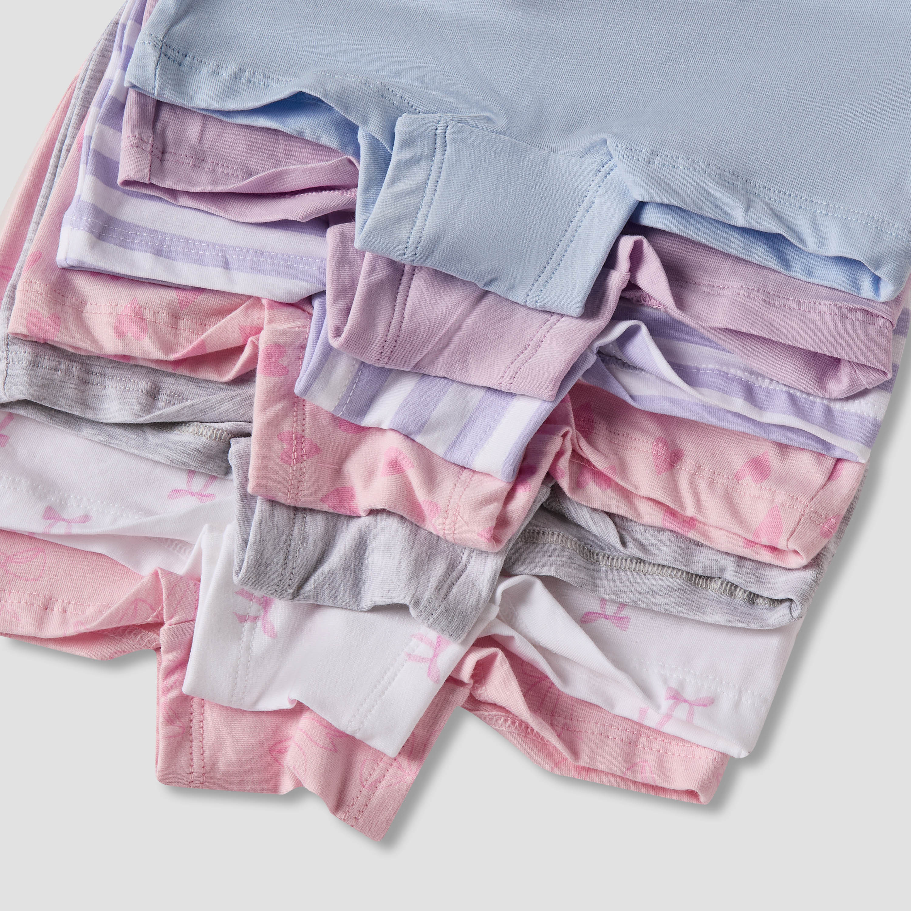 Pack of 7 Juniors Cotton Boxer Briefs with Print-baby-girls-clothing-innerwear-image-10