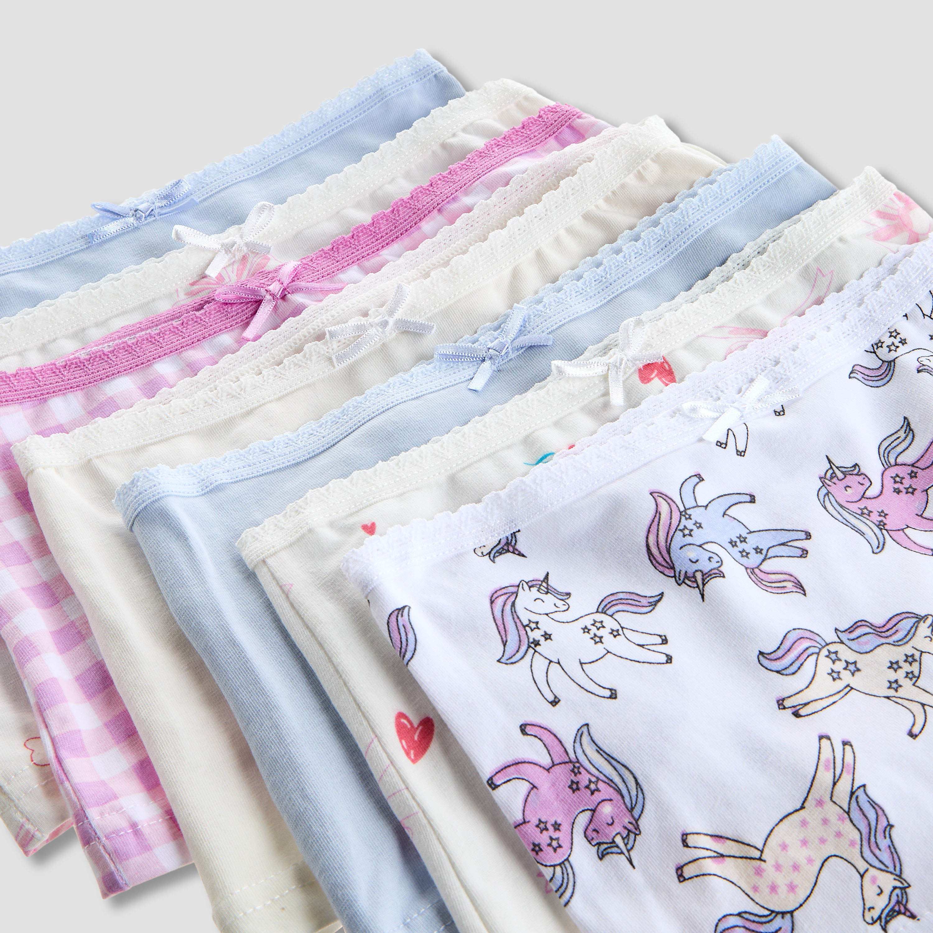 Pack of 7 Juniors Cotton Boxers with Print-baby-girls-clothing-innerwear-image-9