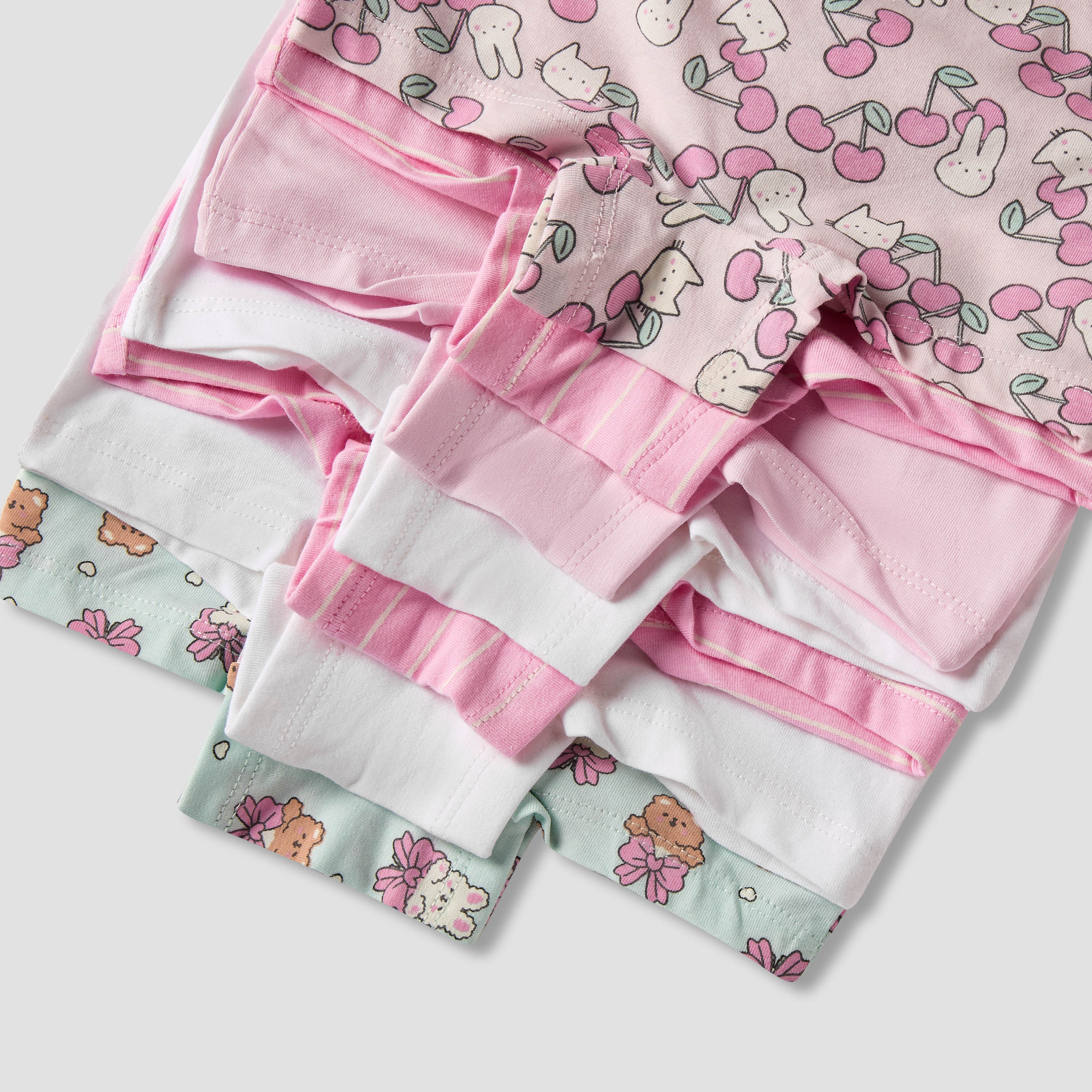 Pack of 7 Juniors Cotton Boxer Briefs with Print-baby-girls-clothing-innerwear-image-10