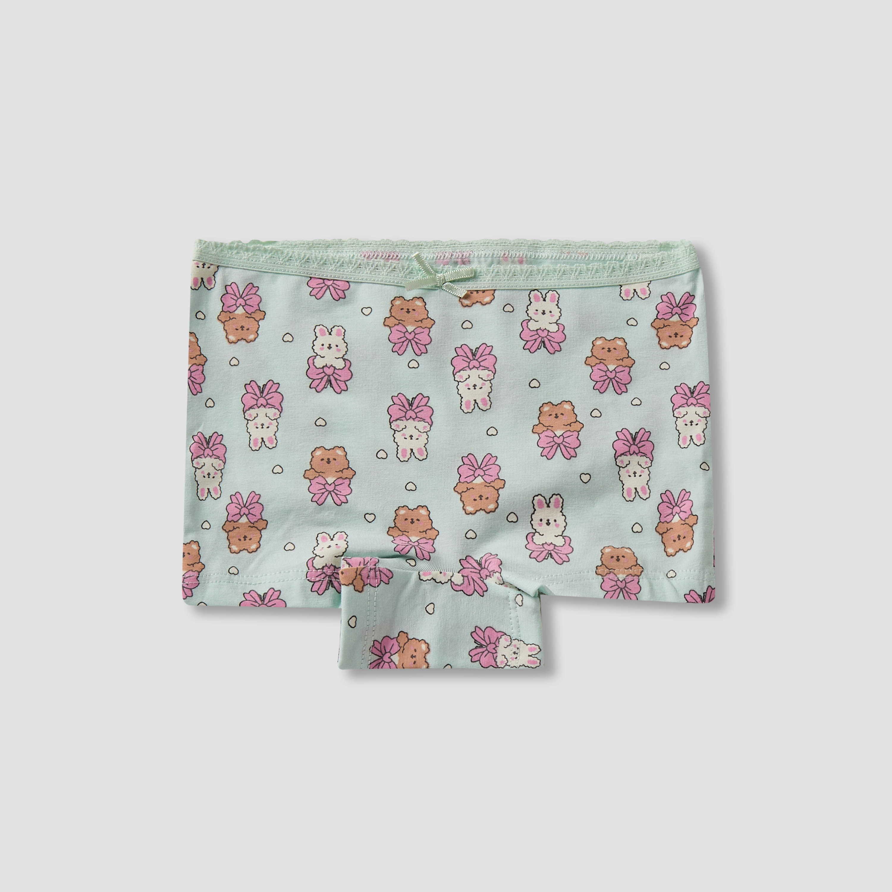 Pack of 7 Juniors Cotton Boxer Briefs with Print-baby-girls-clothing-innerwear-image-5