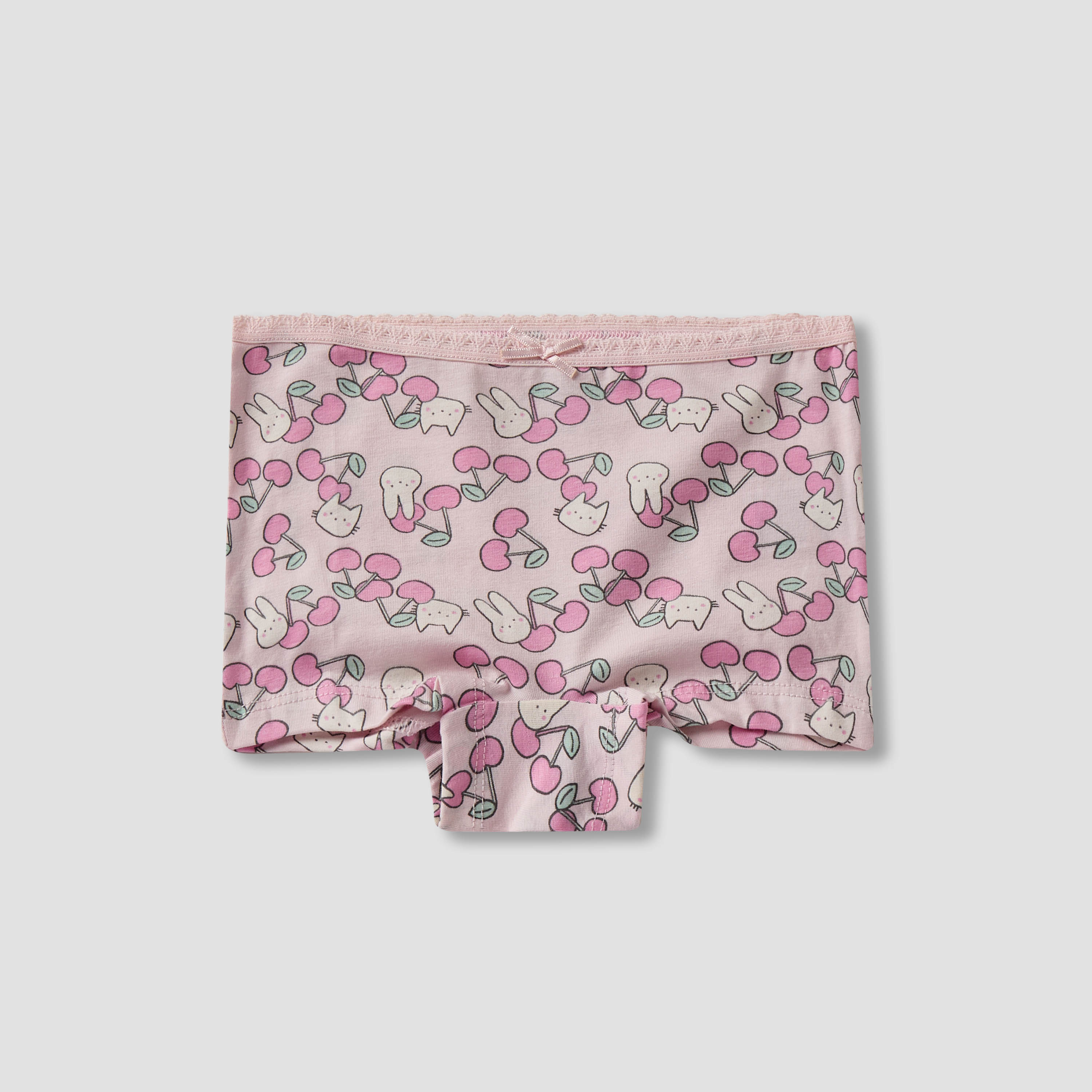 Pack of 7 Juniors Cotton Boxer Briefs with Print-baby-girls-clothing-innerwear-image-8