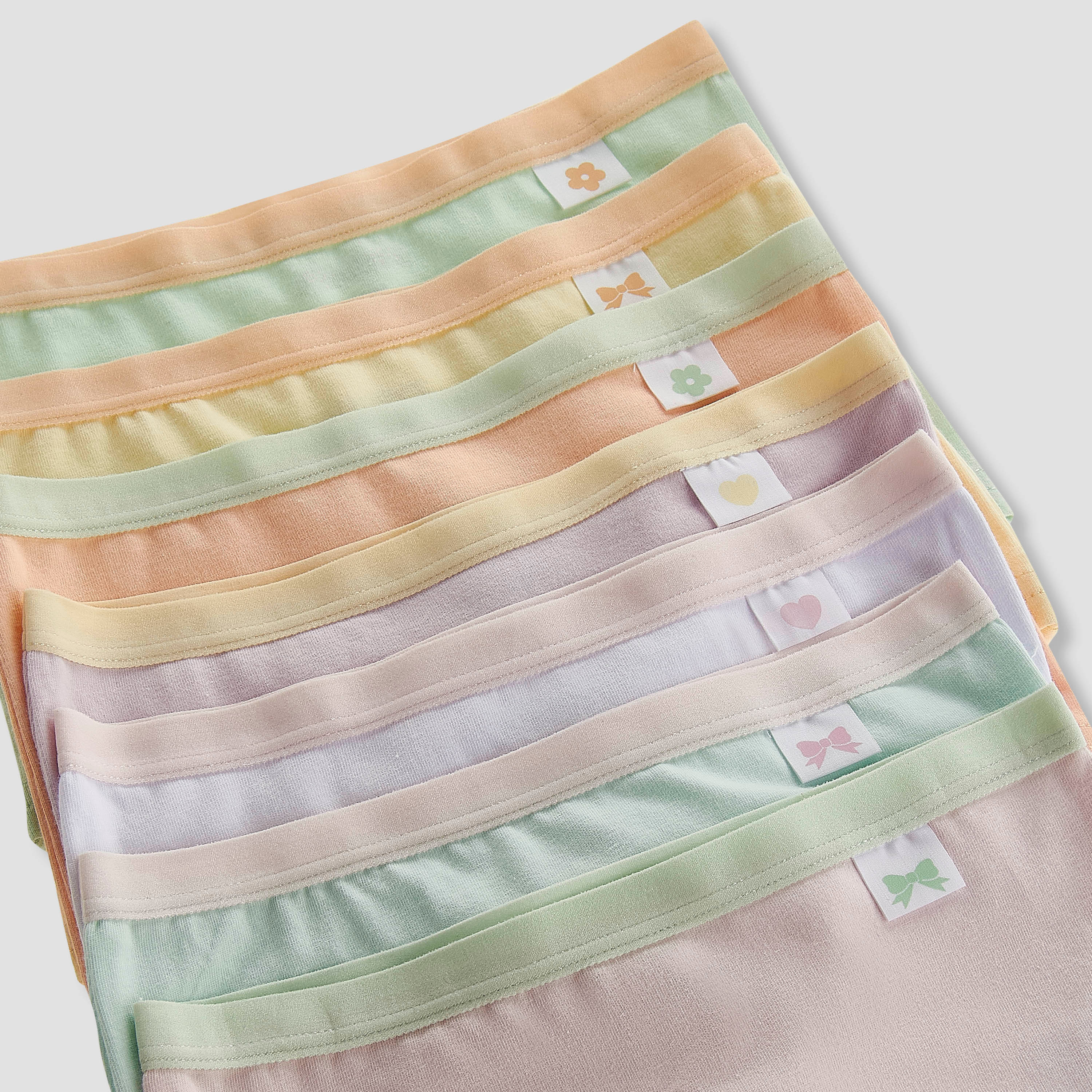 Pack of 7 Juniors Cotton Boxers with Print-baby-girls-clothing-innerwear-image-9