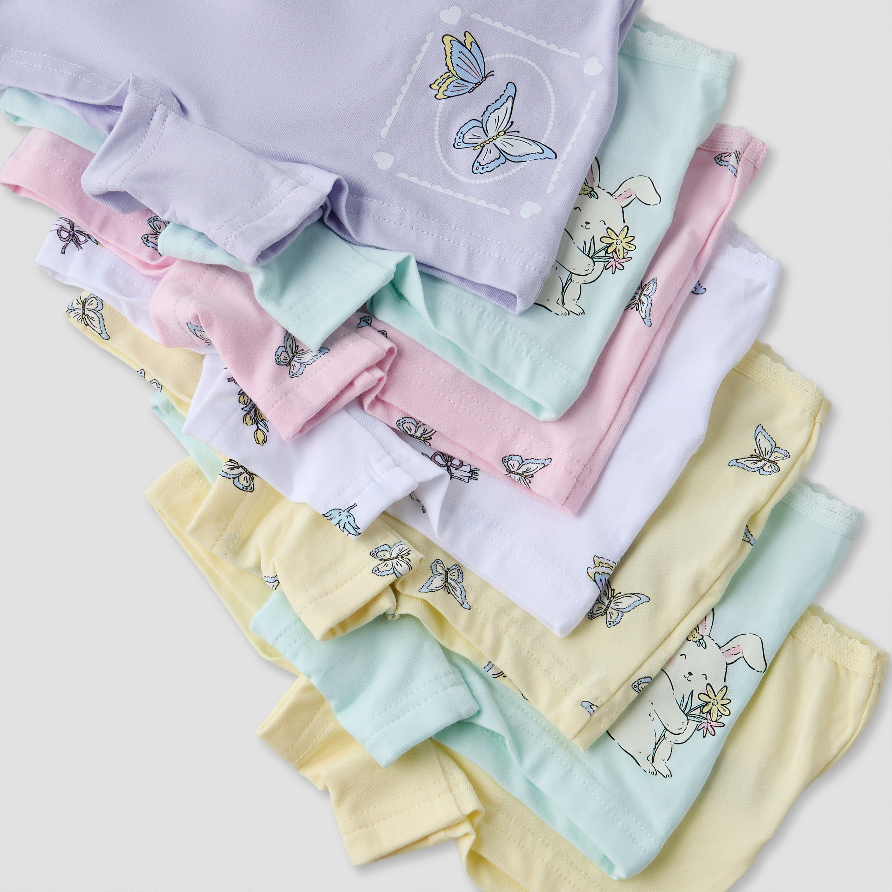 Pack of 7 Juniors Cotton Briefs with Assorted Print-girls-clothing-innerwear-panties-image-10