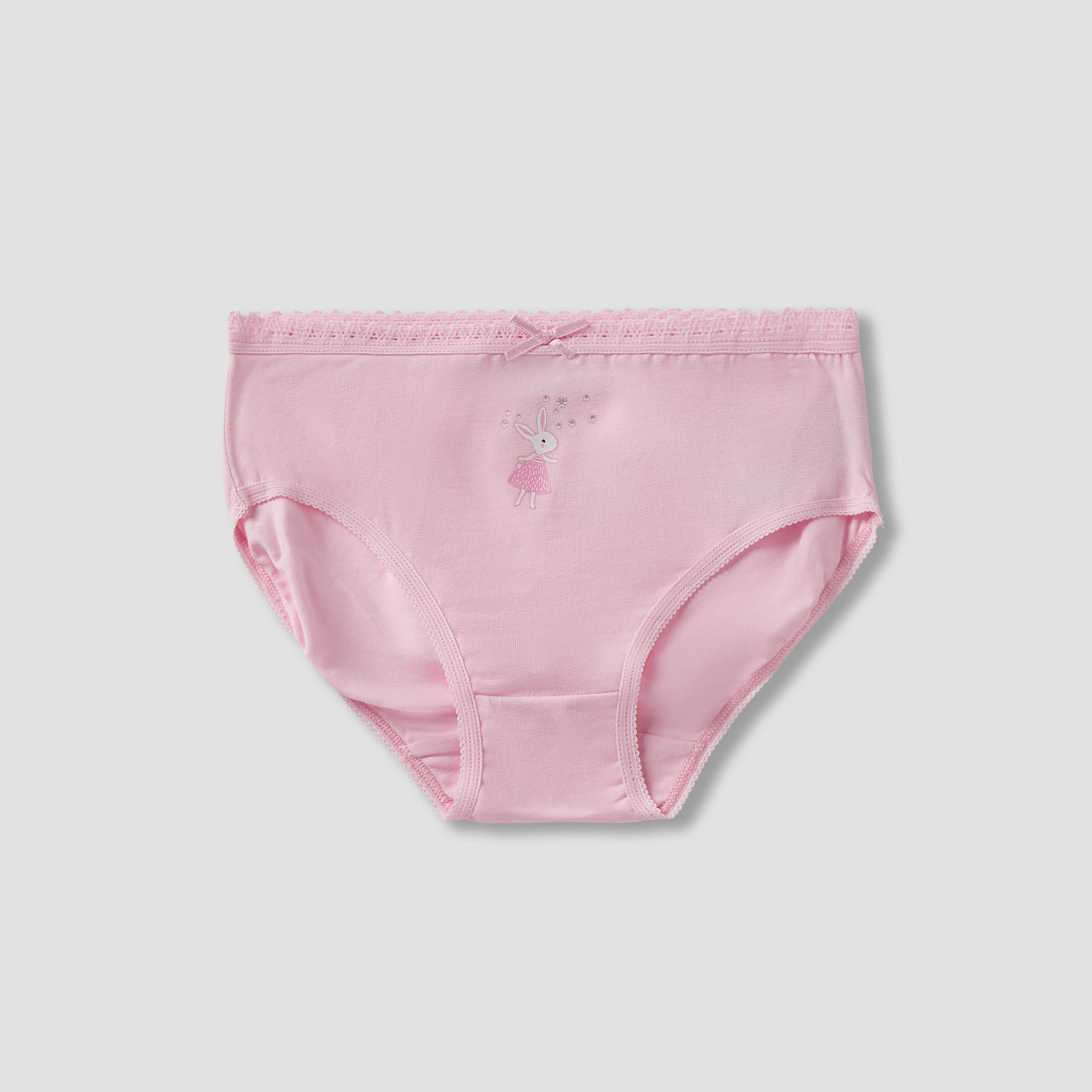 Pack of 5 Juniors Cotton Briefs with Print-baby-girls-clothing-innerwear-image-2