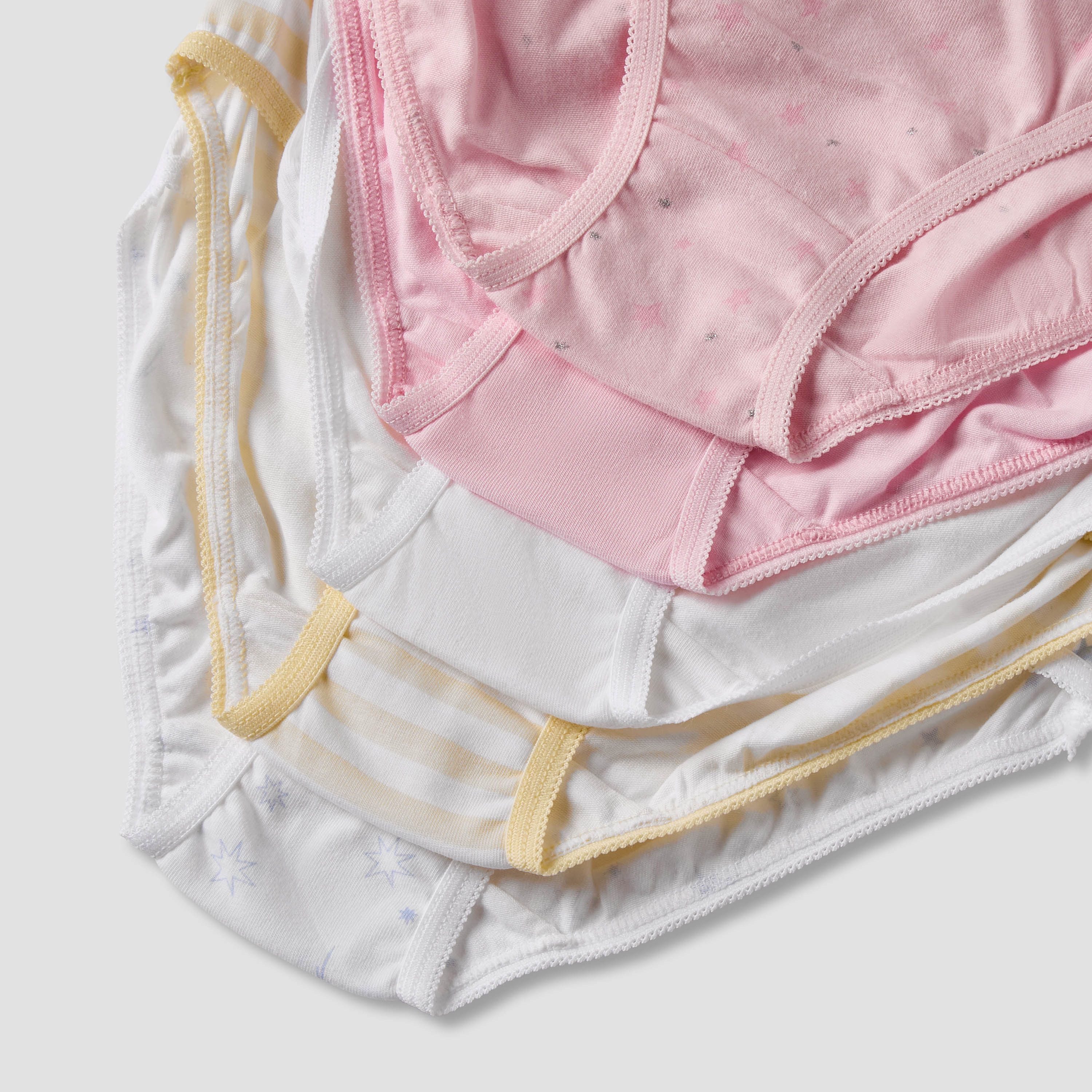 Pack of 5 Juniors Cotton Briefs with Print-baby-girls-clothing-innerwear-image-8