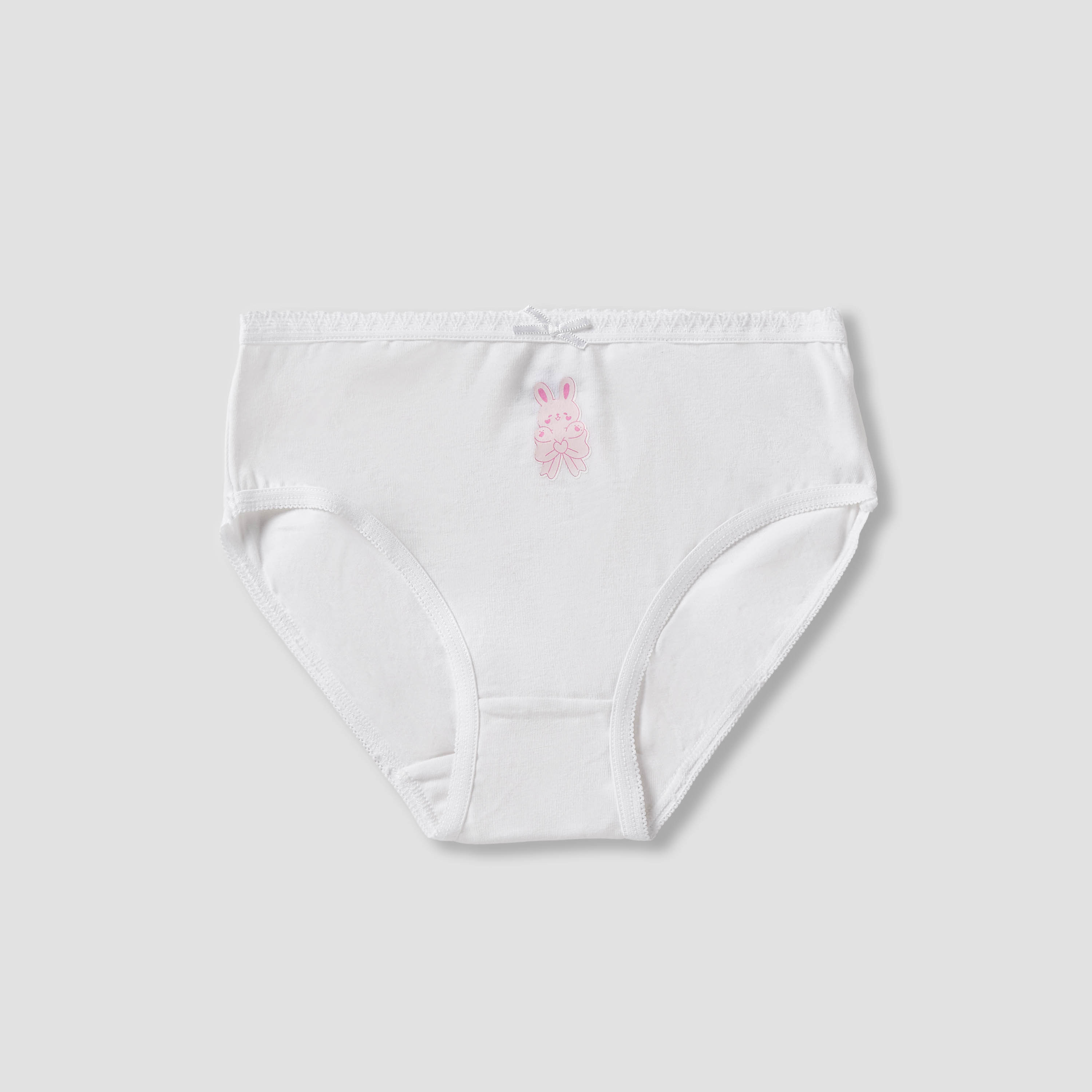 Pack of 5 Juniors Cotton Briefs with Print-baby-girls-clothing-innerwear-image-2