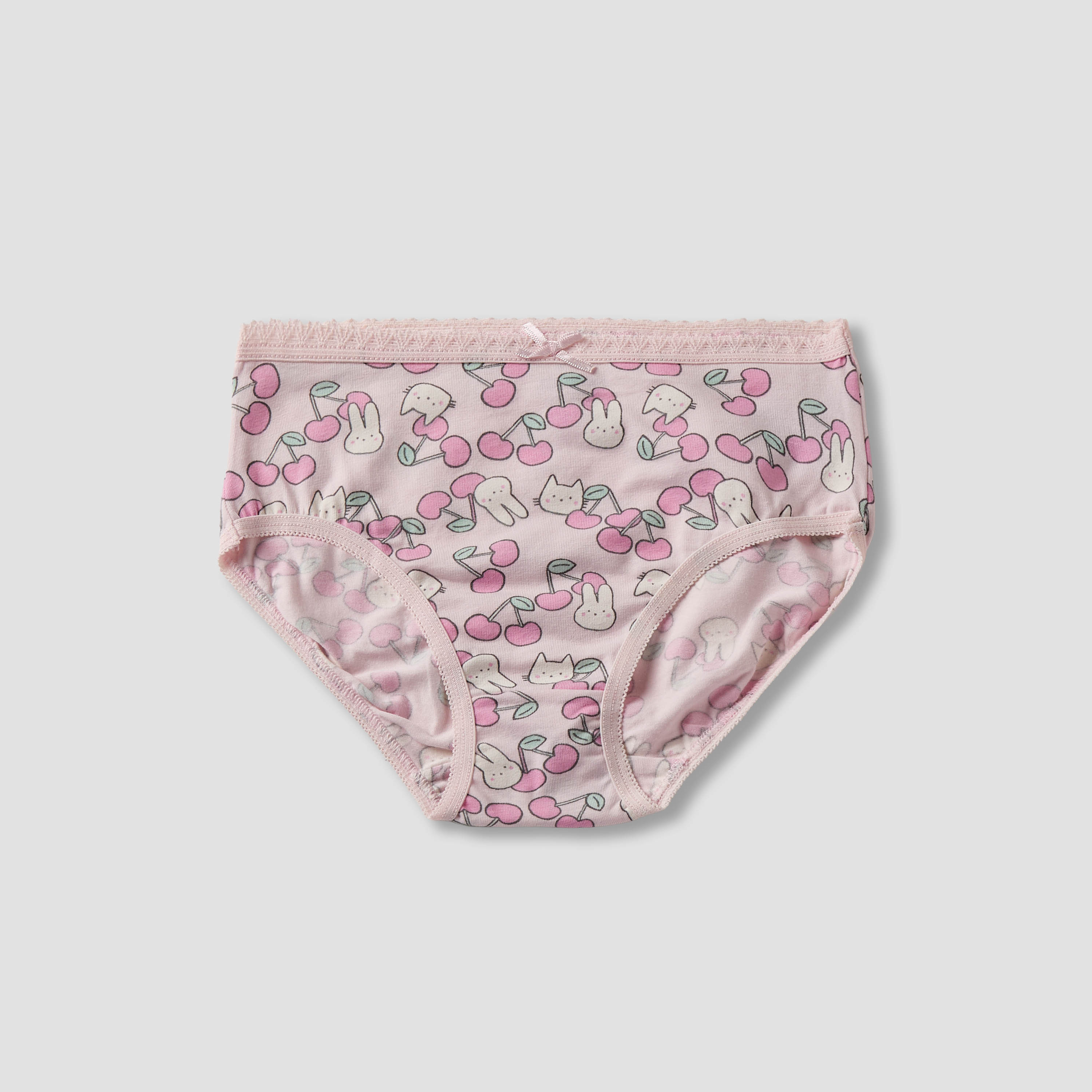 Pack of 5 Juniors Cotton Briefs with Print-baby-girls-clothing-innerwear-image-4