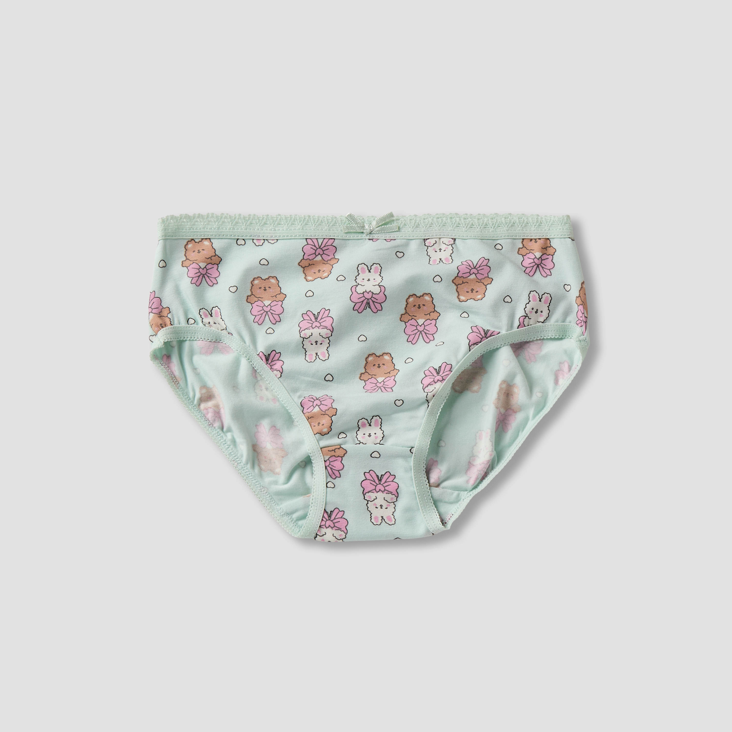 Pack of 5 Juniors Cotton Briefs with Print-baby-girls-clothing-innerwear-image-5