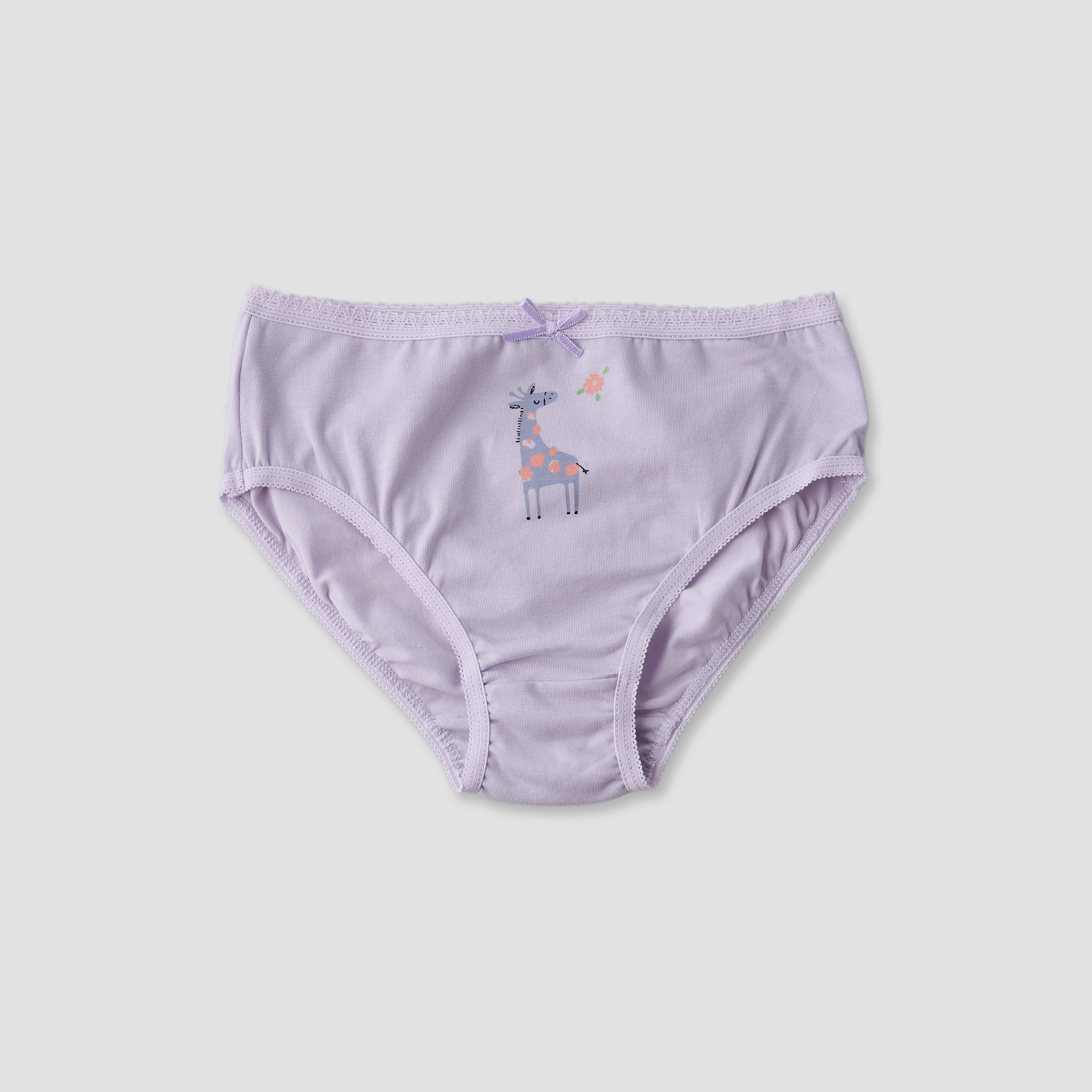 Pack of 5 Juniors Cotton Briefs with Assorted Print-girls-clothing-innerwear-panties-image-3