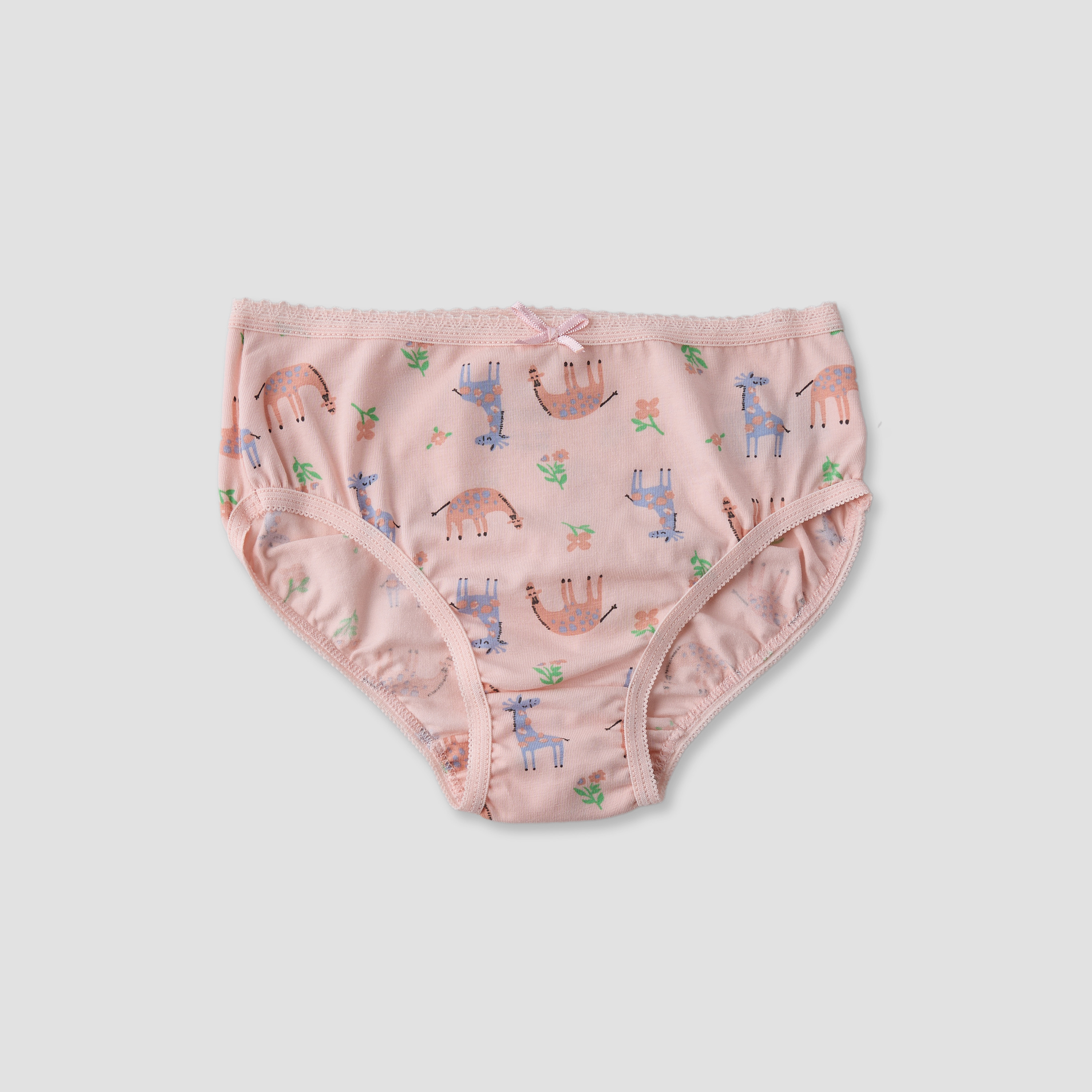 Pack of 5 Juniors Cotton Briefs with Assorted Print-girls-clothing-innerwear-panties-image-5