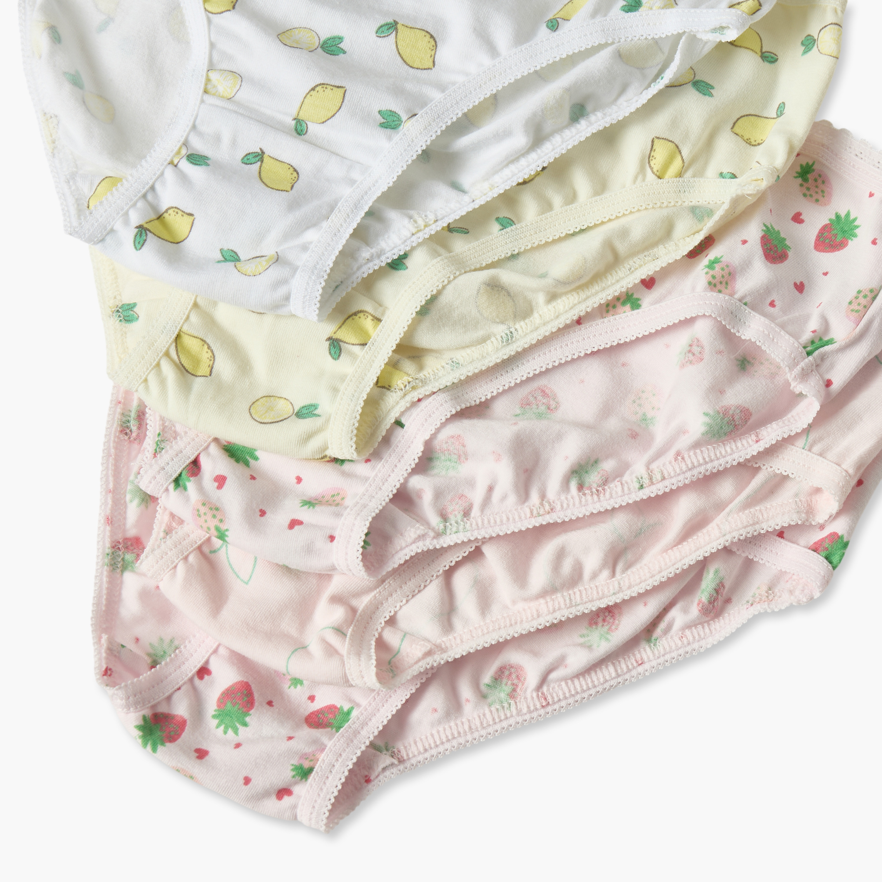 سراويل داخلية قطنية بطبعات فواكه من جونيورز - عبوة من 5-girls-clothing-innerwear-panties-image-8